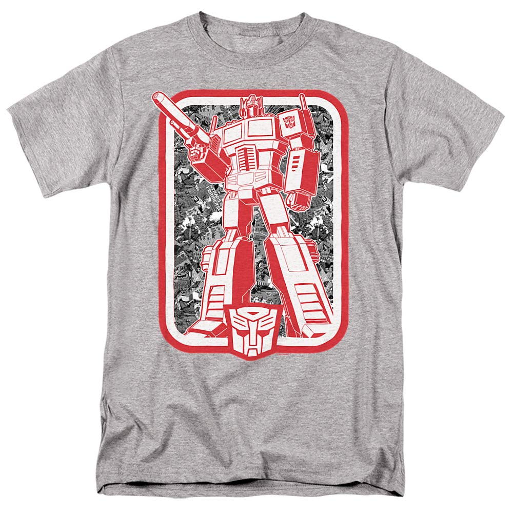 Transformers Autobot Unisex T-Shirt for Adults - Cool Graphic Tee for Men & Women - Perfect for Cosplay, Gifts & Casual Wear