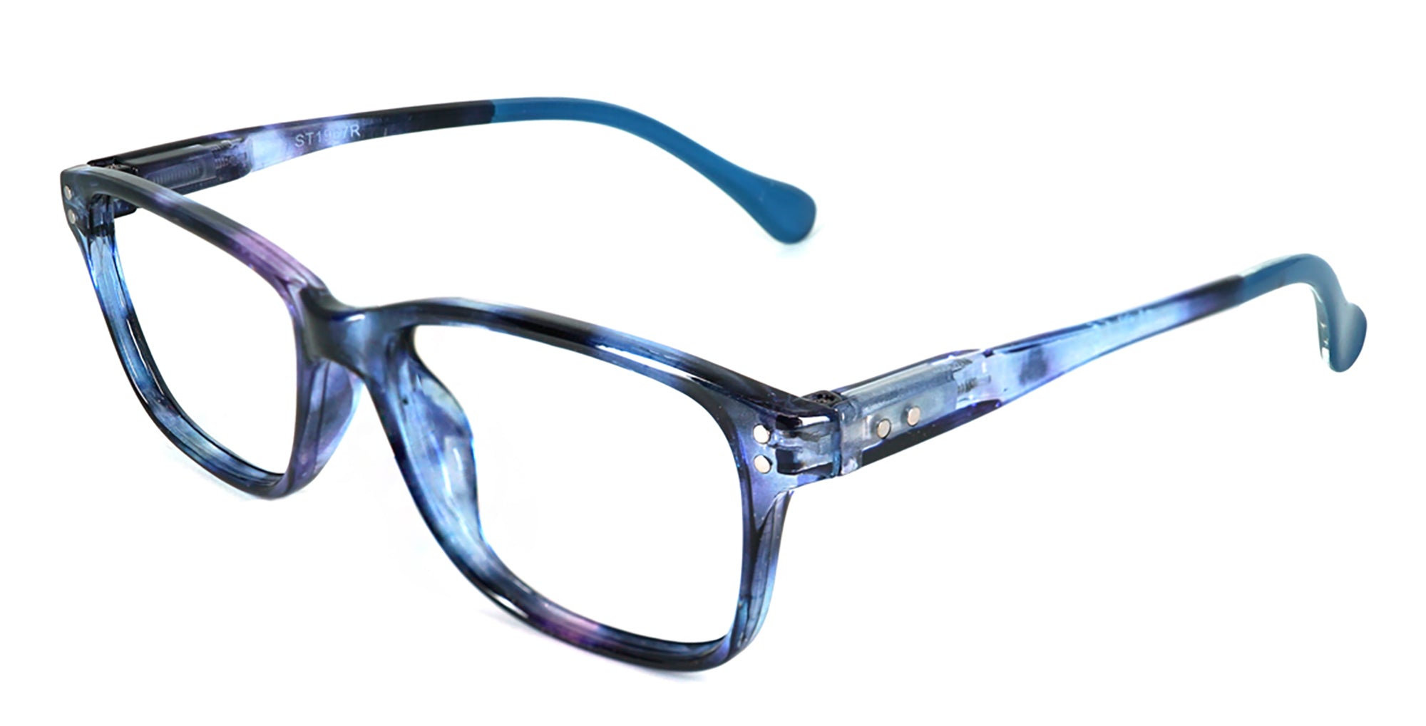 Stylish Plastic Eyeglasses Frame ST1967R - Lightweight & Durable for Men & Women - Perfect for Reading, Driving & Fashion Accessories