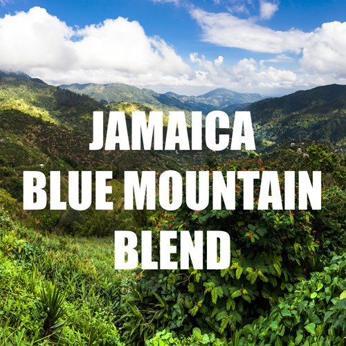 Fresh Roasted Jamaica Blue Mountain Coffee Blend - Ground, 5 lbs Bag | Premium Gourmet Coffee for Home Brewing, Office & Gift Giving