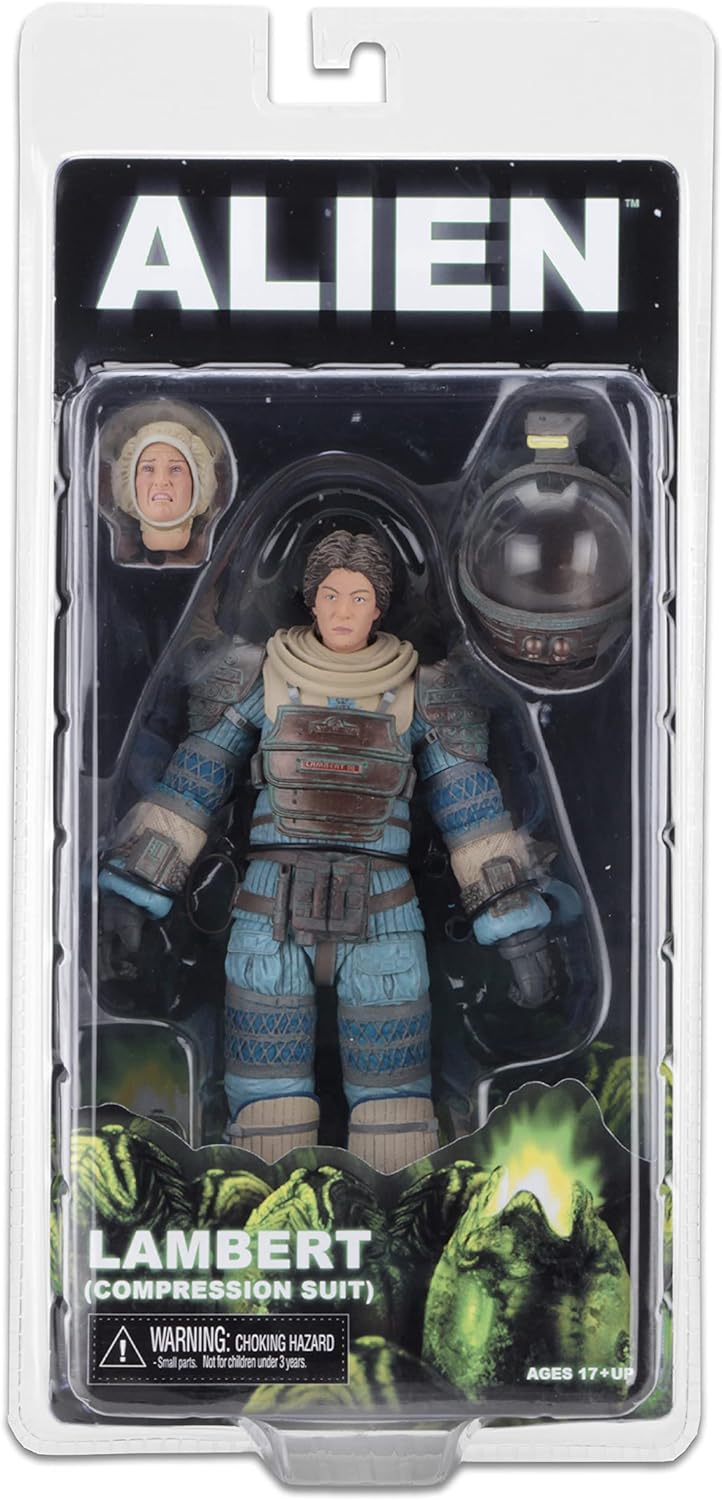 NECA Aliens Lambert Action Figure - Compression Suit Collectible Toy for Movie Fans | Perfect for Display, Cosplay, and Alien Franchise Collectors