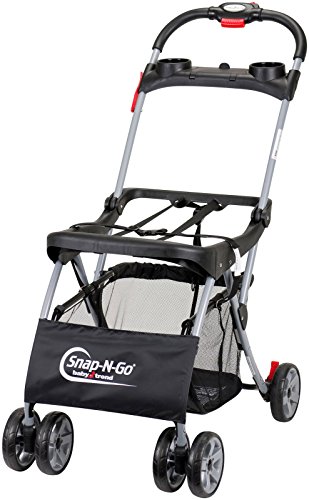 Baby Trend Snap-N-Go EX Universal Infant Car Seat Carrier - Lightweight Stroller Frame for Car Seats, Easy Travel System for Newborns | Perfect for Shopping, Airports & Daily Errands