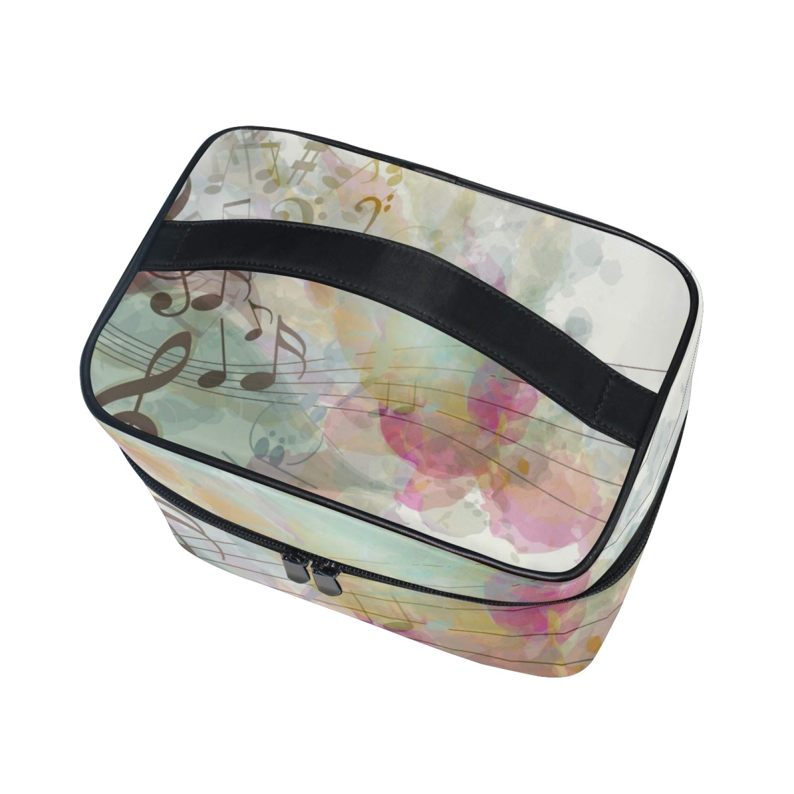JRDD Large Capacity Cosmetic Bag for Women - Travel & Toiletry Organizer - Perfect for Makeup & Train Cases