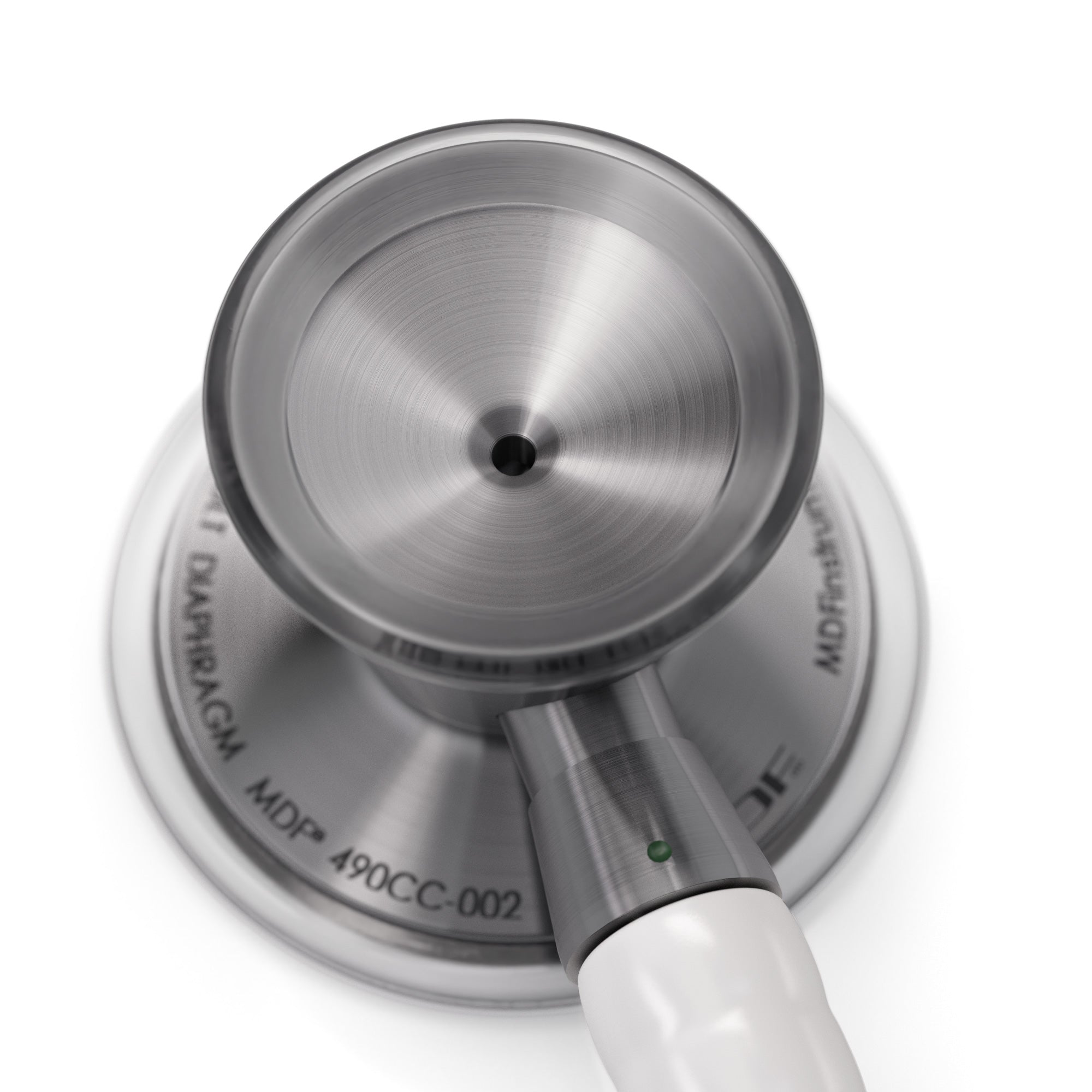 ProCardial® Titanium Cardiology Stethoscope - Premium White & Metallic Finish for Doctors, Nurses & Medical Professionals - Ideal for Heart & Lung Auscultation in Hospitals & Clinics