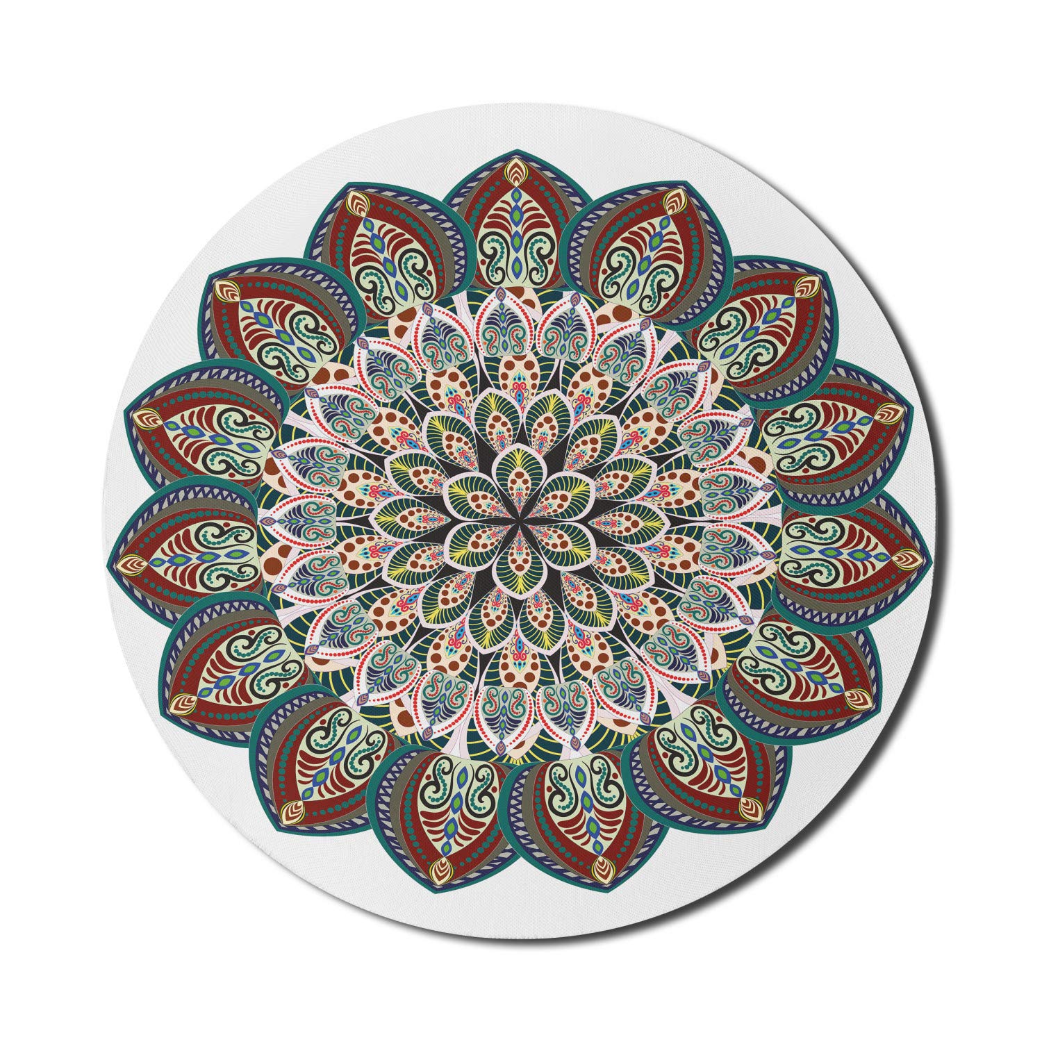 Ambesonne Round Mandala Mouse Pad - 8