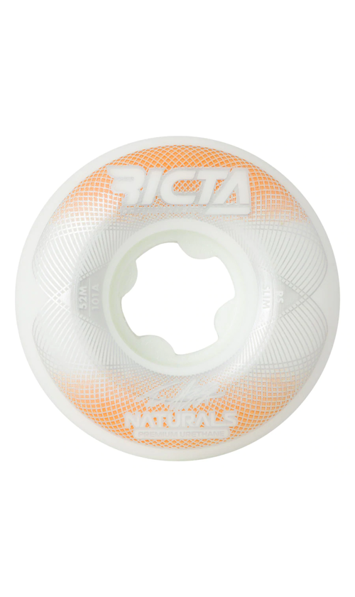 Ricta Asta Geo Naturals Slim Wheels 101a - Premium Skateboard Wheels for Smooth Riding | Perfect for Street Skating & Park Tricks