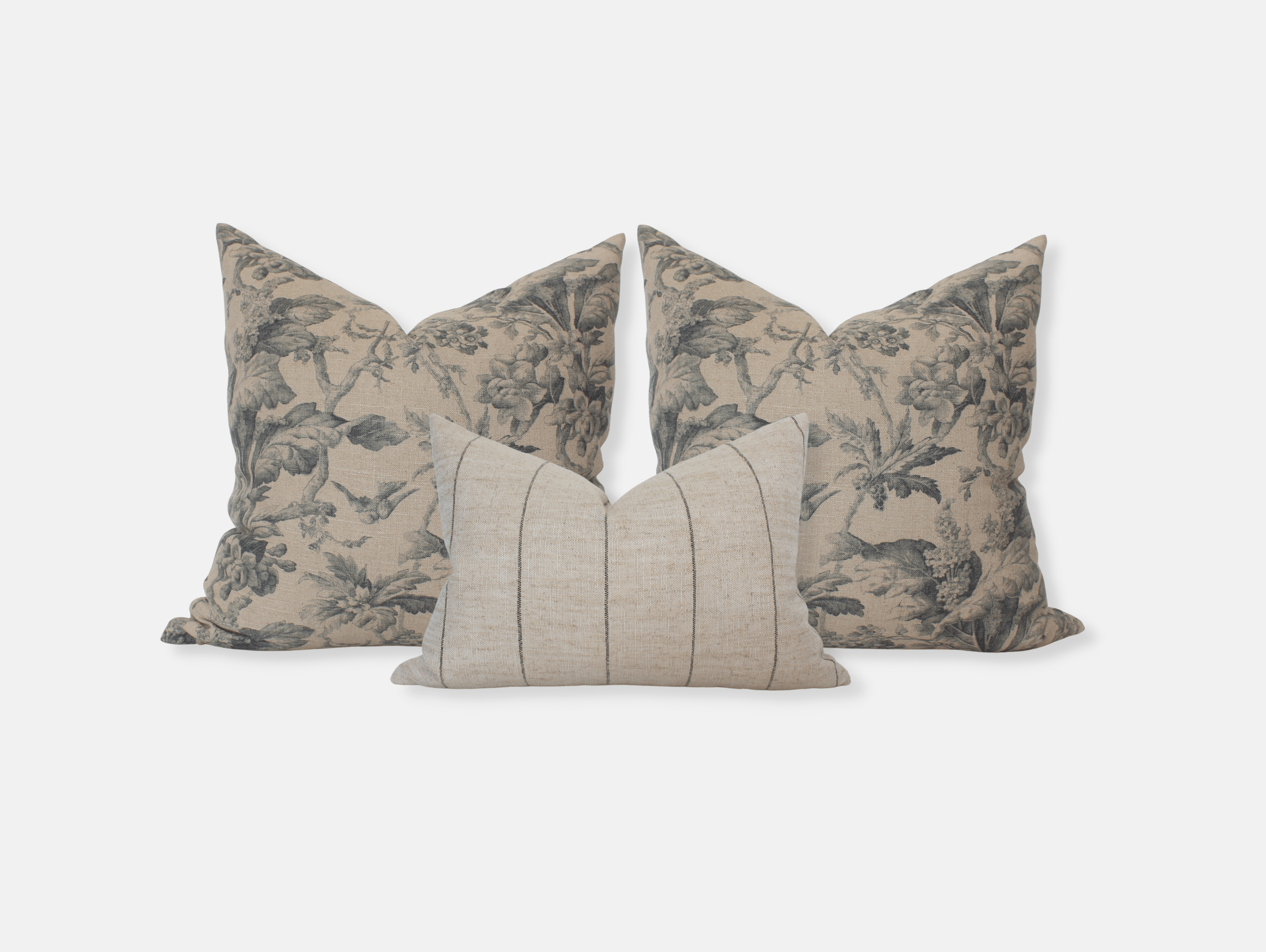Amelya Bed Pillow Combo Set of 3 - Soft & Supportive Pillows for Side, Back & Stomach Sleepers | Perfect for Bedroom, Guest Room & Travel Use