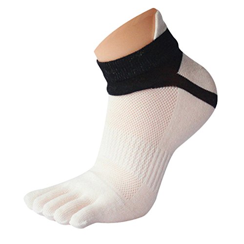 Breathable Mesh Running Socks for Men & Women - 5 Toe Finger Design for Sports & Workouts - Perfect for Jogging, Gym & Outdoor Activities
