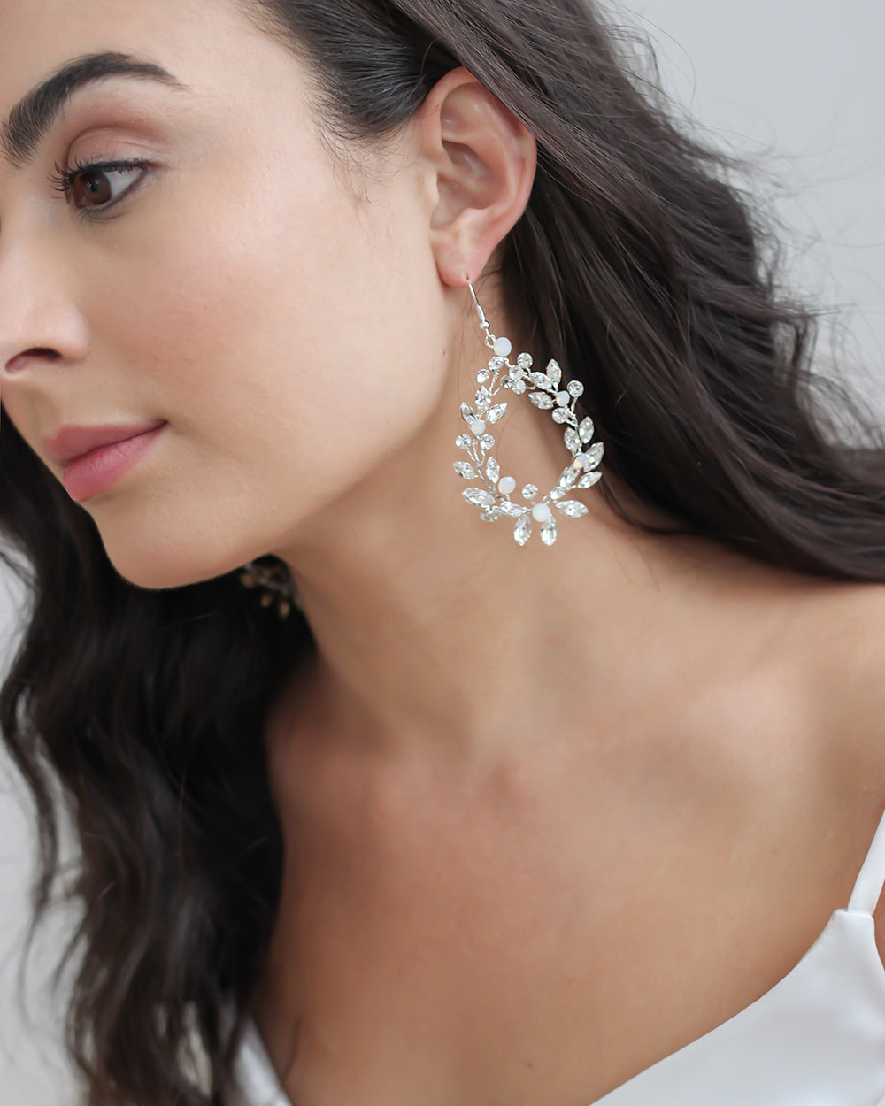 Lexie Floral Statement Earrings for Women | Elegant Dangle Drop Earrings | Perfect for Weddings, Parties & Special Occasions