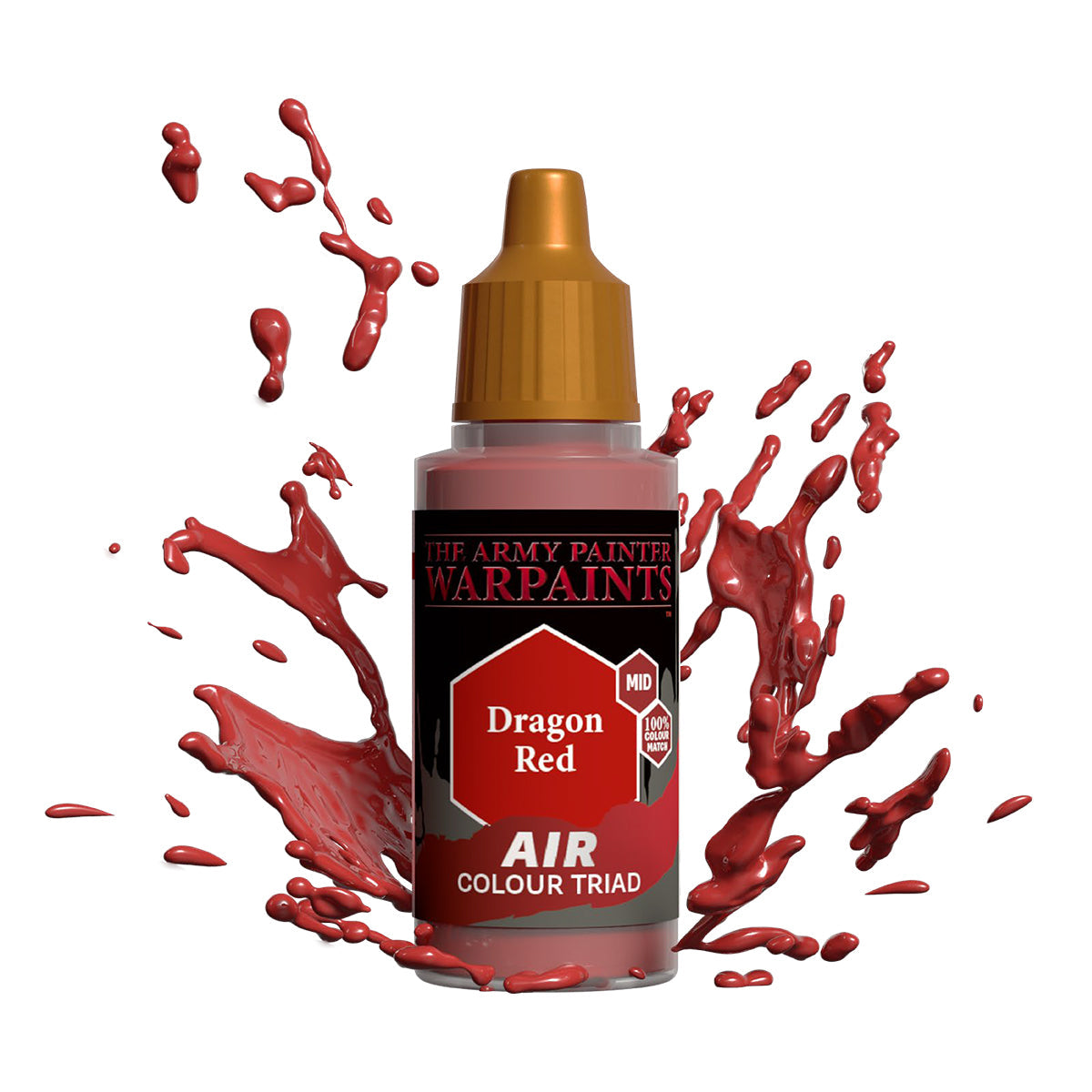 Warpaints Air: Dragon Red - Premium Acrylic Paint for Miniatures & Models - Perfect for Warhammer, D&D, and Tabletop Gaming