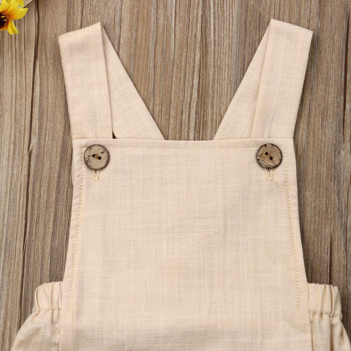Organic Baby Romper - Floral Sleeveless Bodysuit for Newborn Girls & Boys | Soft One-Piece Jumpsuit for Summer, Playtime & Photo Shoots