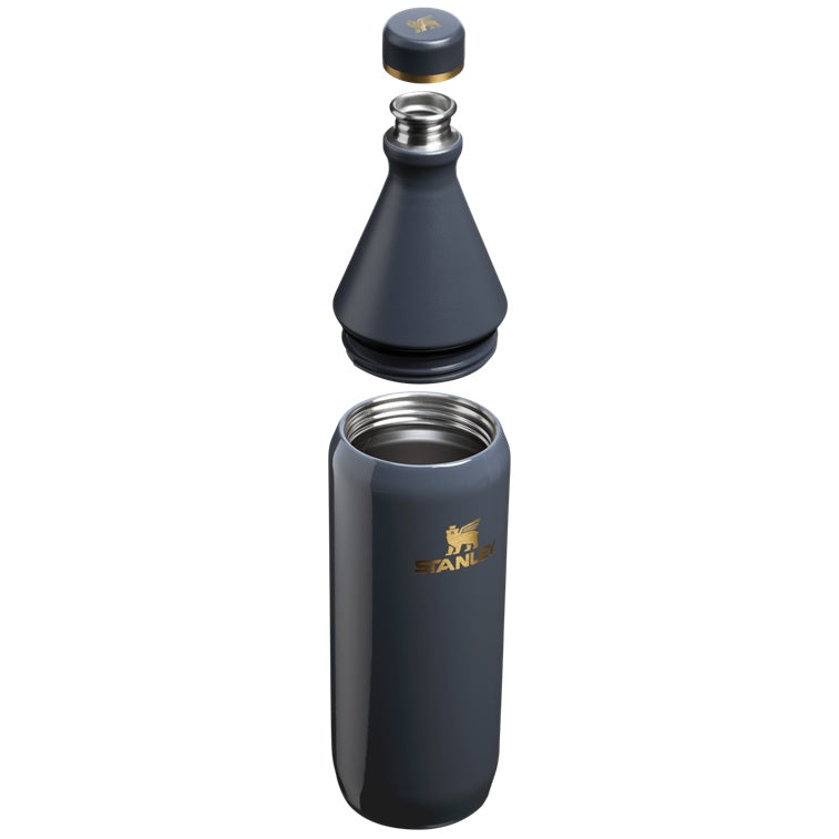 All Day Slim Water Bottle 20oz - Leak Proof & BPA Free Insulated Stainless Steel Bottle for Gym, Hiking, Travel & Everyday Hydration