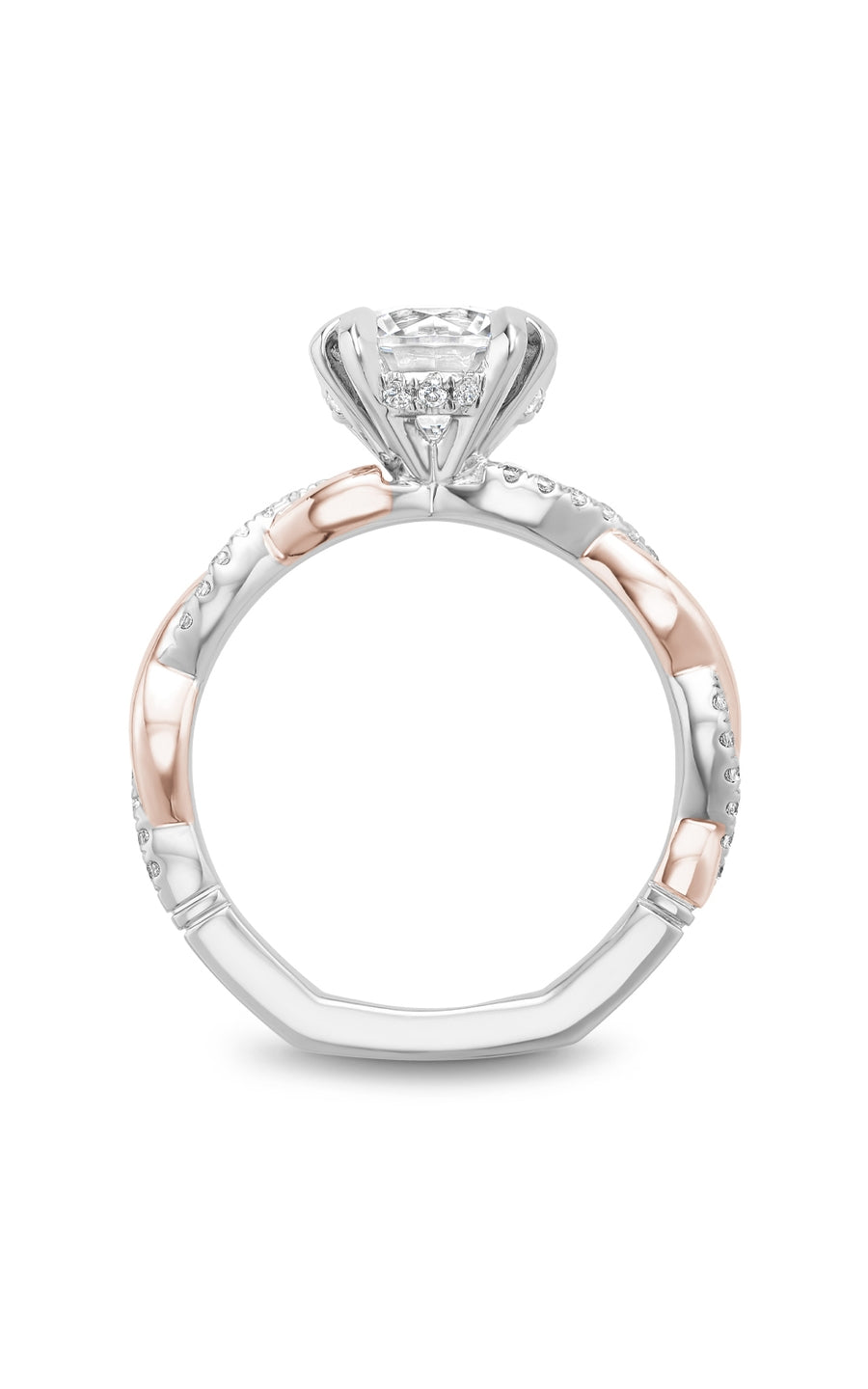 Noam Carver Atelier A048 01WRA Diamond Engagement Ring - Elegant Wedding Band for Proposals & Anniversaries
