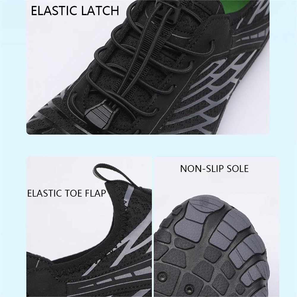 Zureto Barefoot Hiking Shoes for Women & Men - Waterproof Non-Slip Trail Running Sandals | Outdoor Adventure, Beach Walking & Camping Footwear