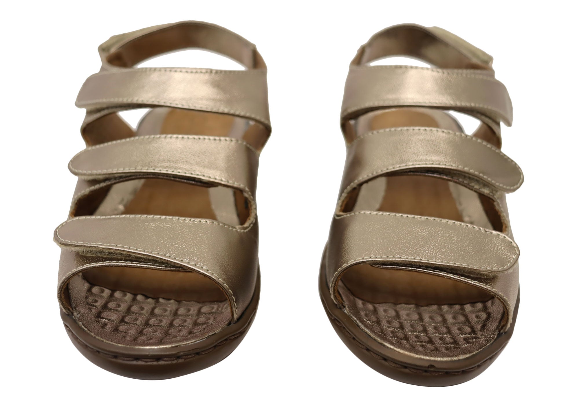 Opananken Michele Women's Comfortable Leather Adjustable Sandals - Stylish Casual Summer Walking Shoes for Beach, Travel and Everyday Wear