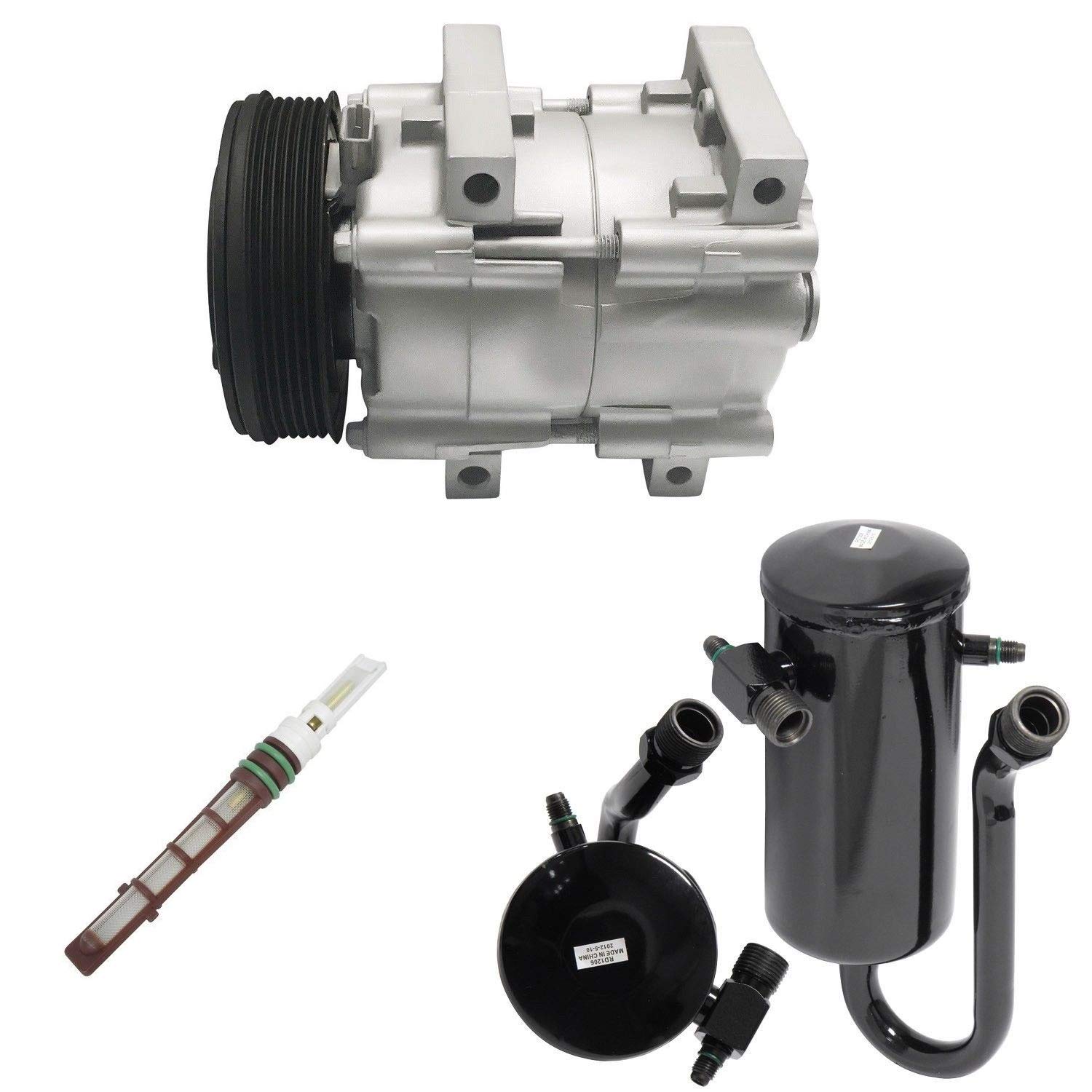 RYC Automotive AC Compressor & A/C Clutch Kit KT AC33 - Compatible with Multiple Car Models | Perfect for AC System Repair & Replacement