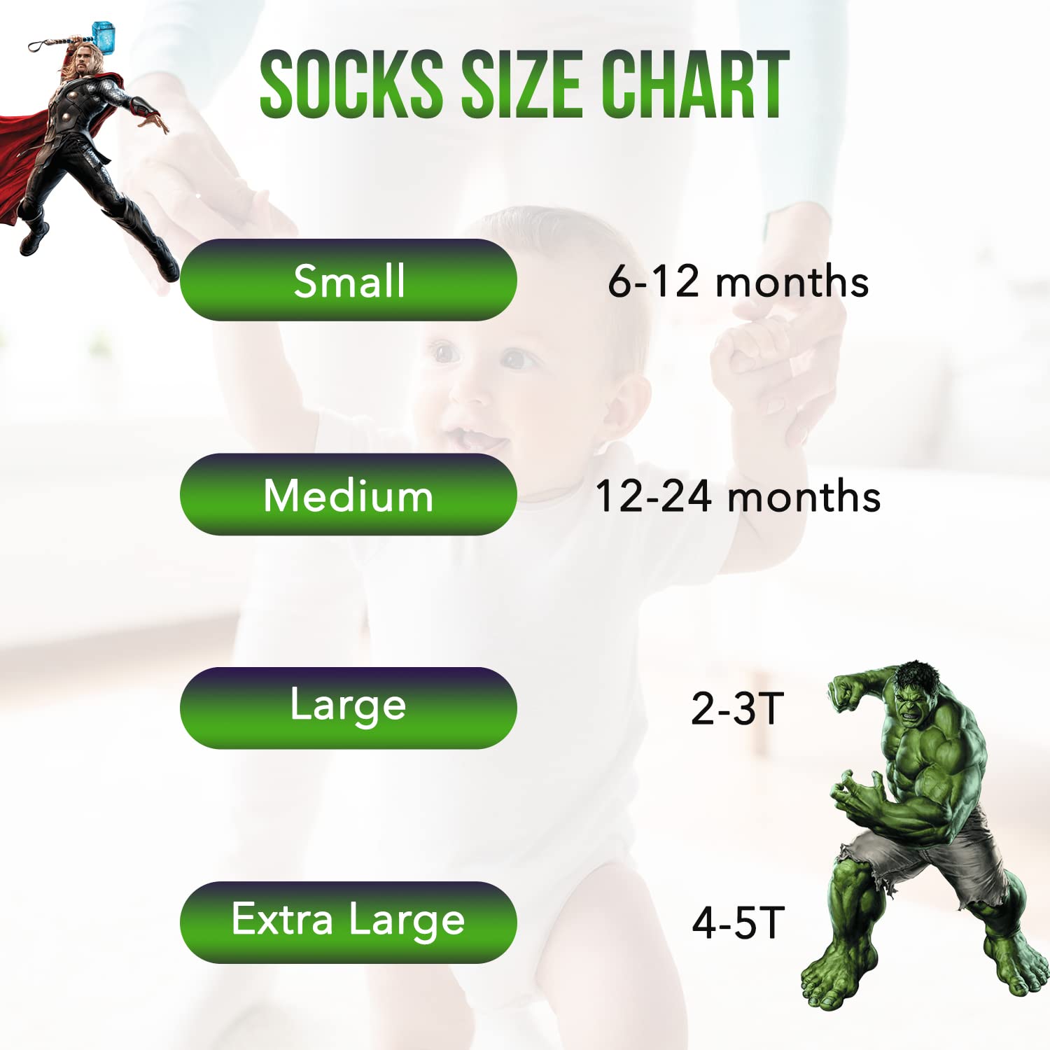 Spider-Man Grip Socks for Toddler Boys - 10 Pack Non-Slip Socks with Superhero Design - Perfect for Playtime, Daycare & Indoor Activities