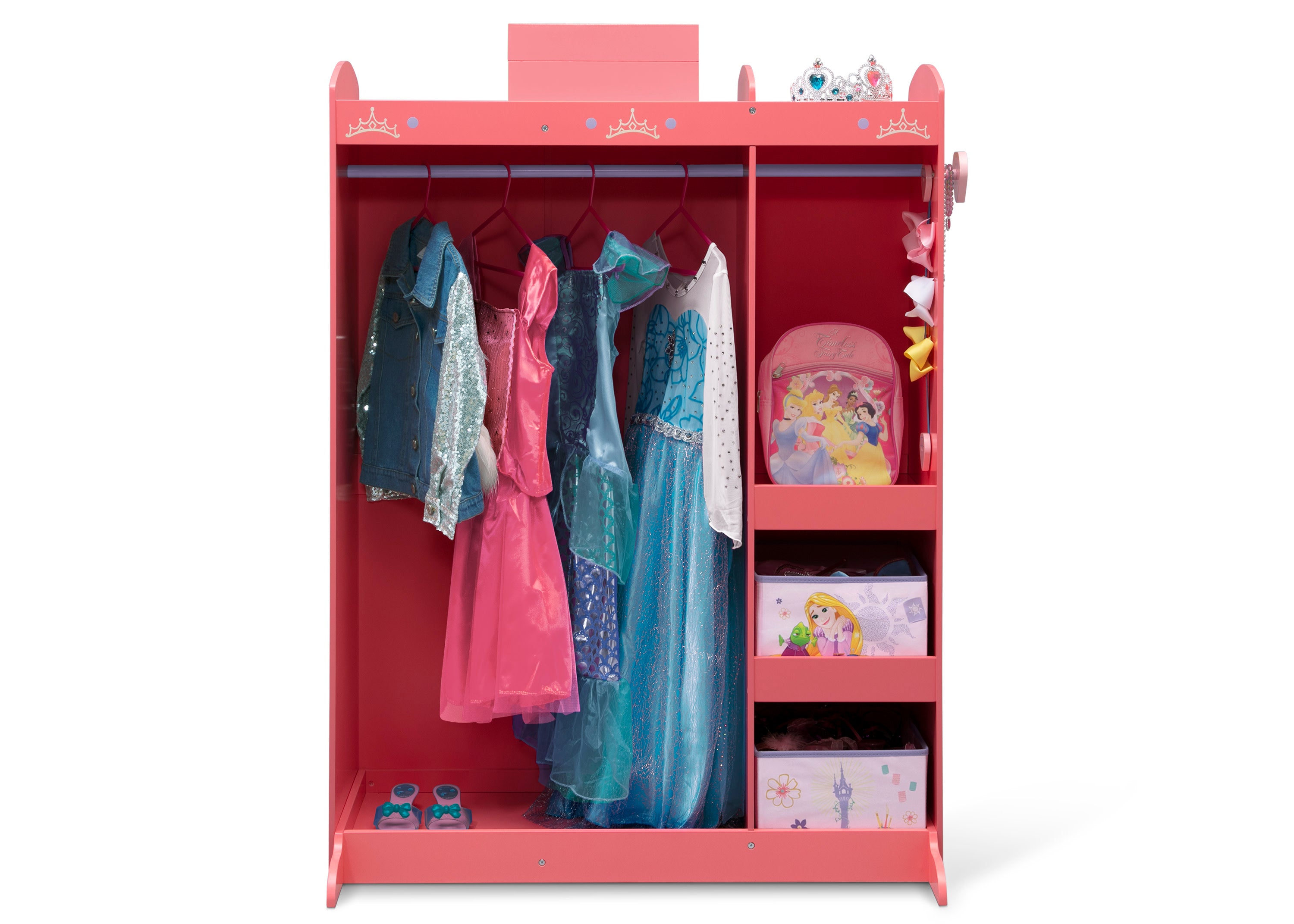 Disney Princess Dress Up Costume for Girls - Elegant Play Boutique Outfit for Birthday Party & Dress Up Play