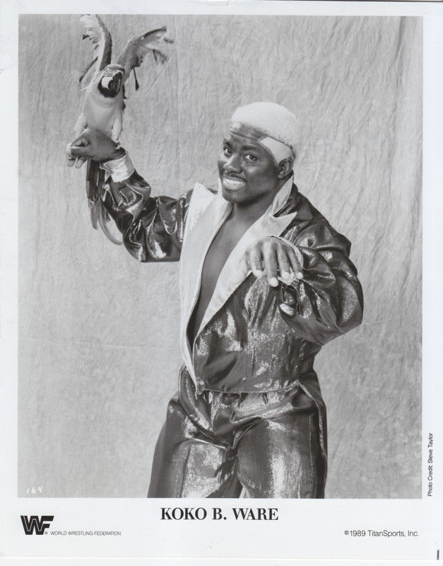 1989 Koko B. Ware Wrestling Action Figure - Vintage WWF Collectible Toy for Wrestling Fans & Memorabilia Collectors - Perfect for Display, Gifts, and Nostalgic Wrestling Collections