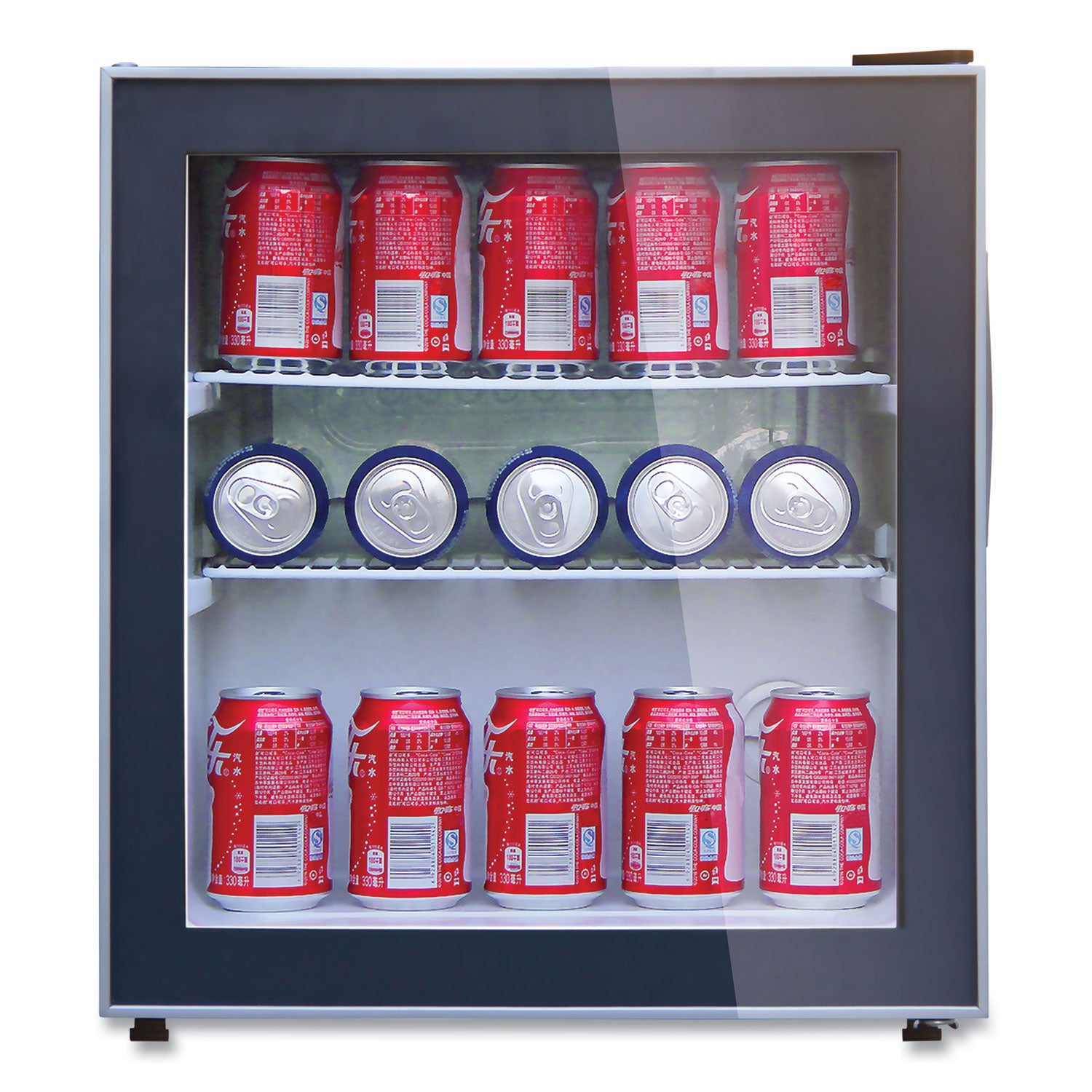 Avanti 1.6 Cu. Ft. Compact Refrigerator & Beverage Cooler with Glass Door - 18.25