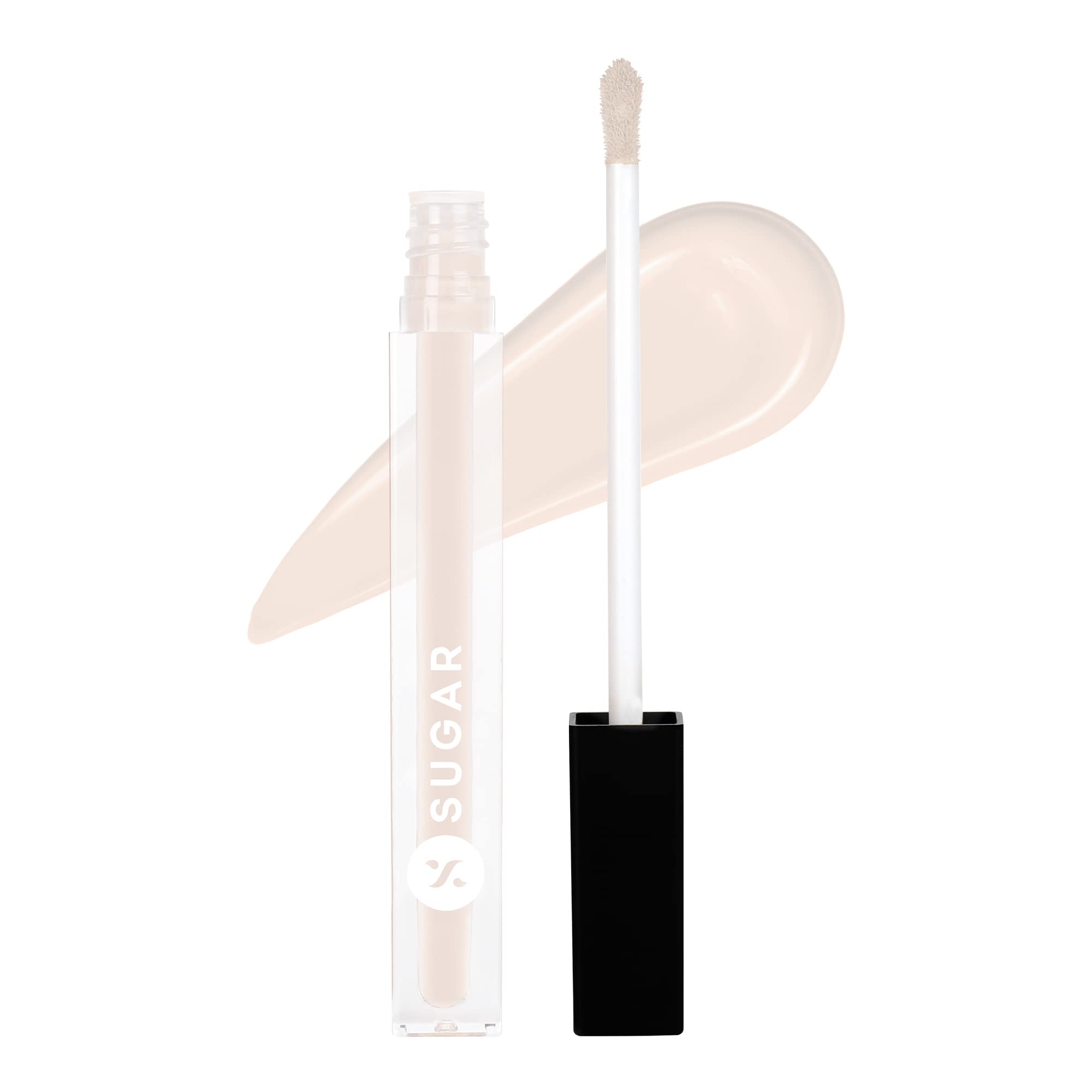 SUGAR Cosmetics Auto Correct Creaseless Matte Cream Concealer - Full Coverage, All Skin Types, Golden Undertone, Shade 07 Vanilla Latte (Fair Skin Tone) | Perfect for Dark Circles, Blemishes & Everyday Makeup Routine