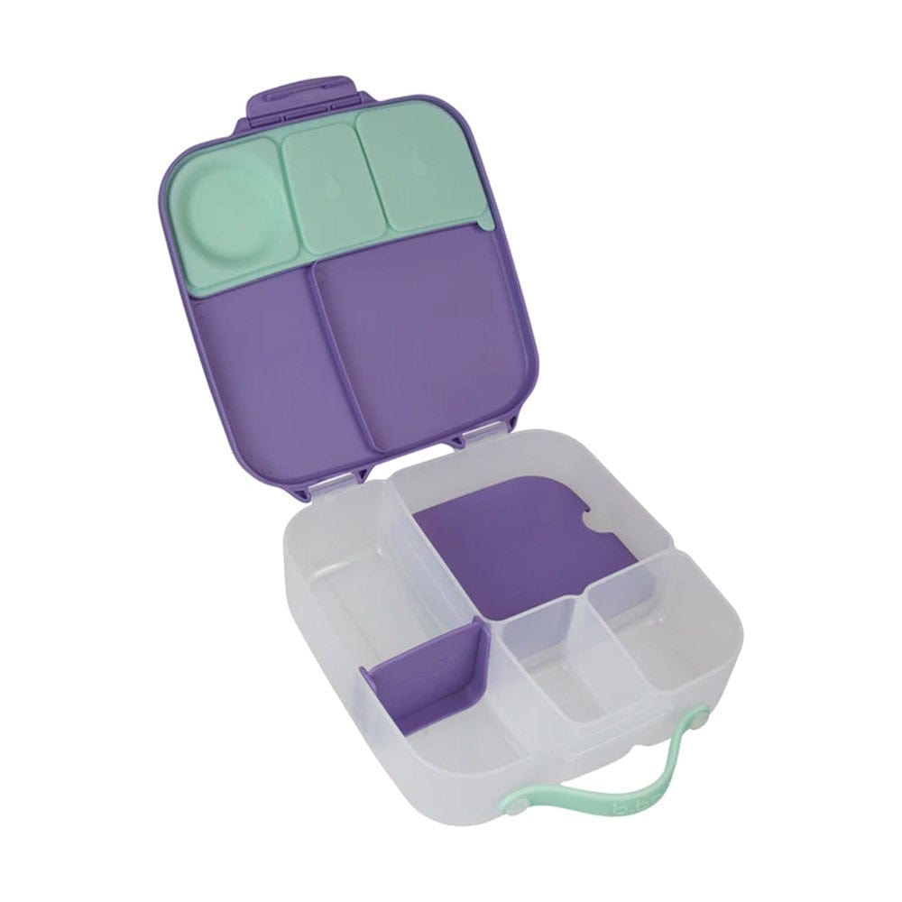 B.Box Kids Insulated Lunch Box - Leak Proof & BPA Free, Perfect for School, Picnics & Travel - Lilac Pop Design