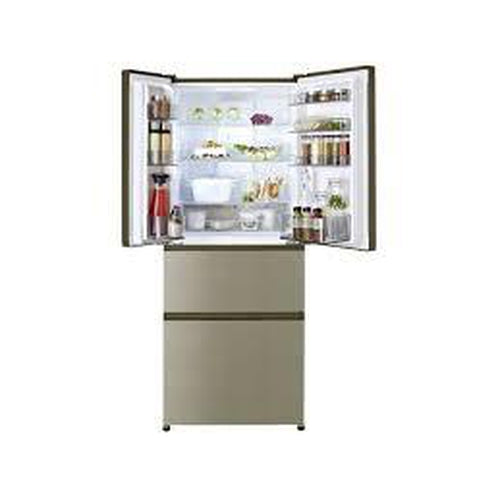 PANASONIC NRD535XGSAU 533L Premium Silver Multi Door Refrigerator - Energy Efficient Large Capacity Fridge for Modern Kitchen | Perfect for Home, Restaurant & Office Use