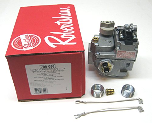 Robertshaw Universal Gas Valve 700-056 - Replacement Part for Furnaces, Water Heaters & Boilers | Durable & Reliable Heating System Component