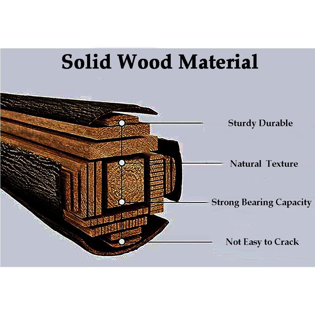 10/18/20/25cm Height Wooden Curb Ramp for Motorcycles, Scooters, Wheelchairs & Walkers - 600lbs Capacity with Anti-Slip Grid Design - Perfect for Home, Garage & Outdoor Mobility Access
