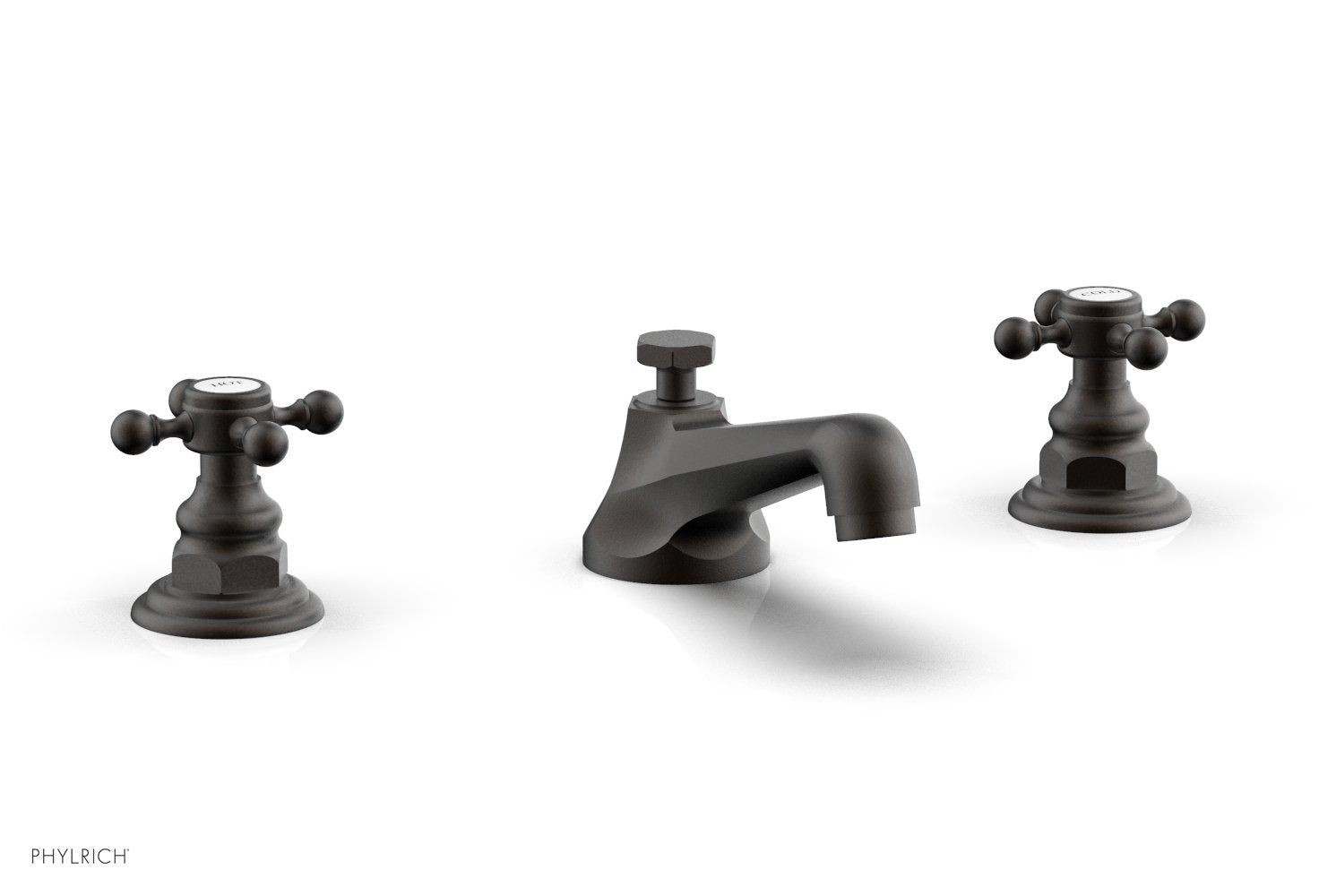 HEX TRADITIONAL Widespread Bathroom Faucet 500 01 - Perfect for Modern Vanities & Luxury Home Renovations