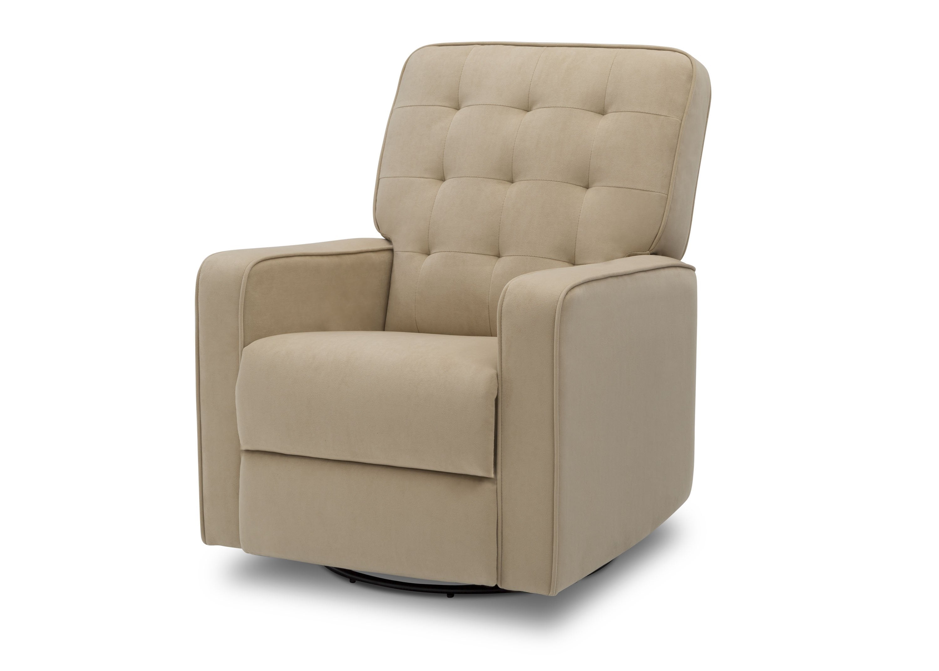Premium Graham Nursery Glider Swivel Recliner Chair with LiveSmart Fabric by Culp - Perfect for Baby Nurseries, Breastfeeding & Relaxing in Nursery Rooms