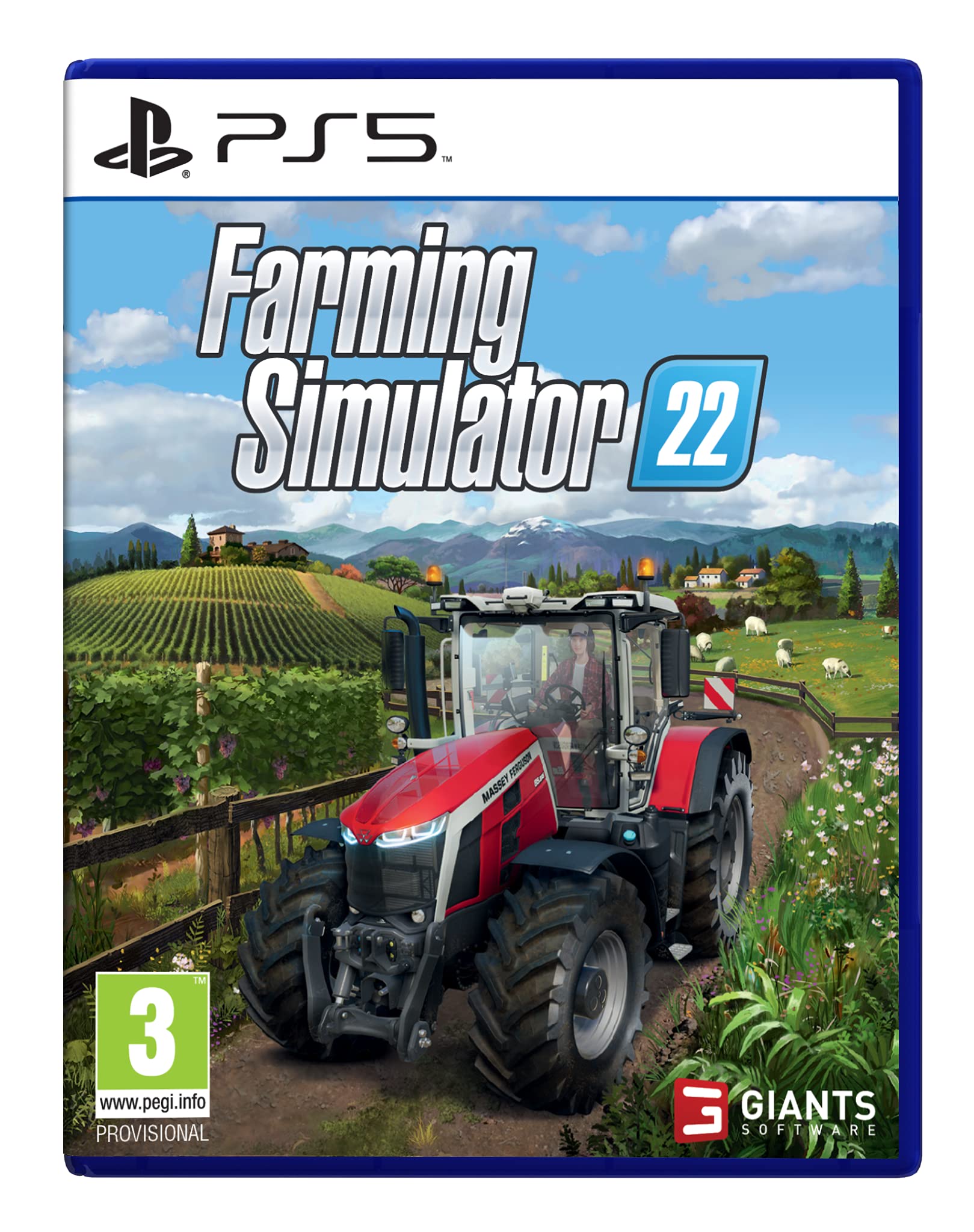 Farming Simulator 22 for PlayStation 5 (PS5) - Realistic Farming Simulation Game | Perfect for Agriculture Enthusiasts & Virtual Farmers | Great for Relaxing Gameplay & Learning Farming Techniques