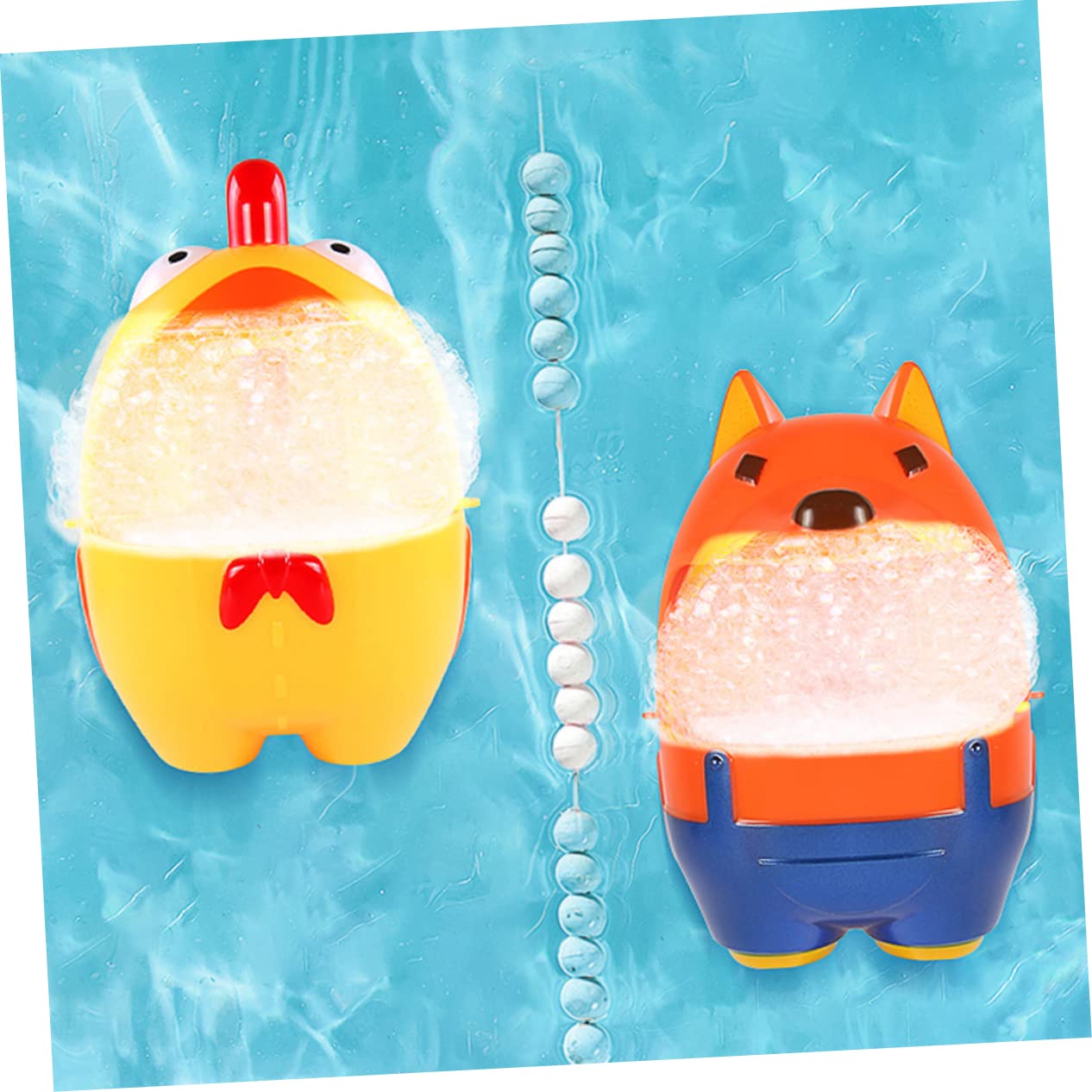 HEMOTON Bubble Machine Bath Toys for Kids - Fun Bubble Blower Bath Accessories for Toddlers & Children | Perfect for Bathtime Play & Sensory Development