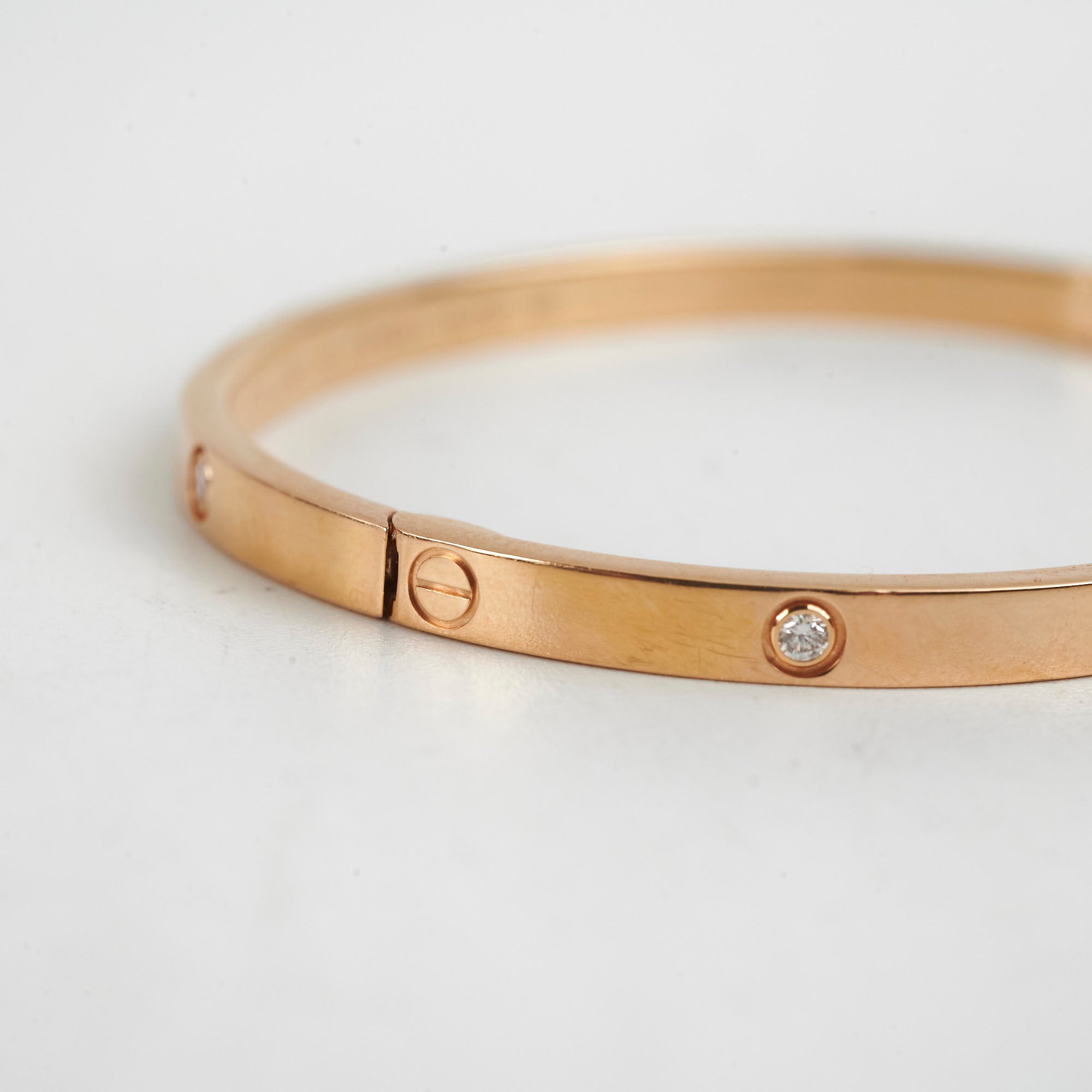 Cartier Love Bracelet 10 Diamonds Rose Gold 16 - Luxury Jewelry for Women, Anniversary & Wedding Gift, Perfect for Date Night & Special Occasions