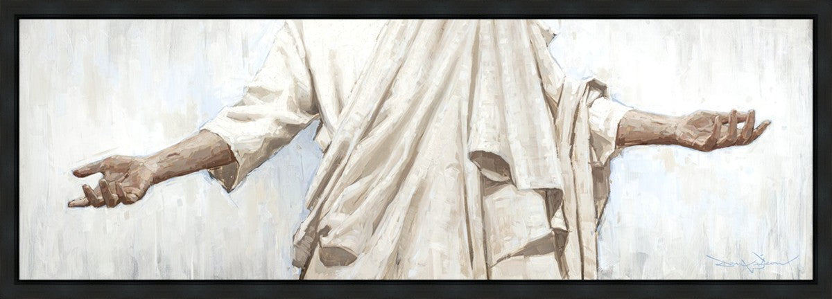 Arms of Redemption Gallery Wrap Canvas - Premium Wall Art Decor for Living Room, Bedroom & Office - Ready to Hang Modern Home Decor