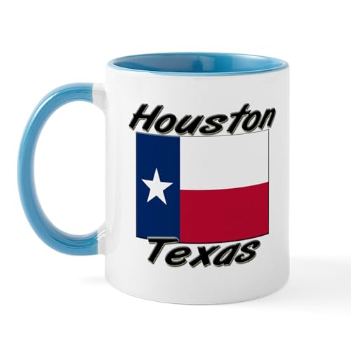 White/Blue Inside - Houston Texas Mug