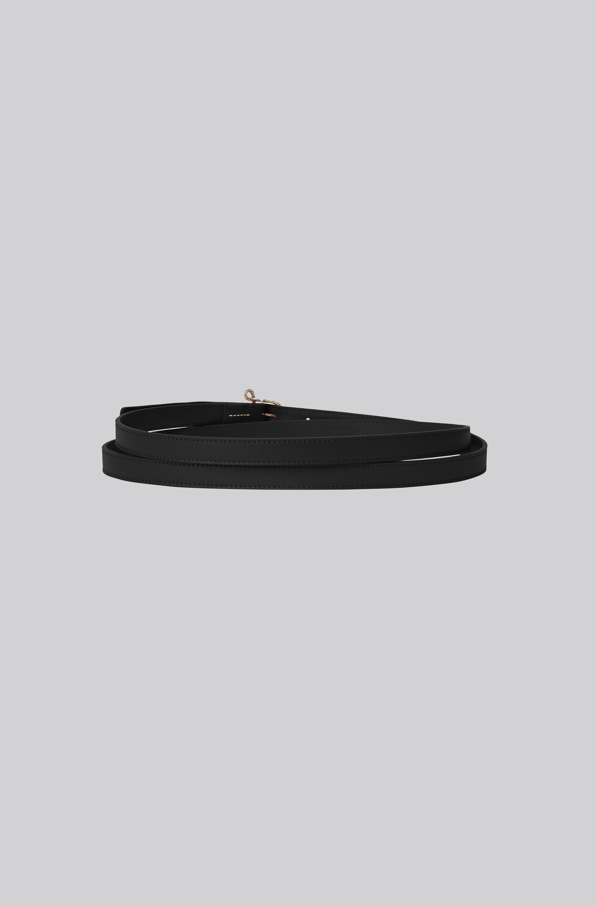 Small A Belt for Women - Stylish Black Waist Belt - Perfect for Dresses, Jeans & Office Wear