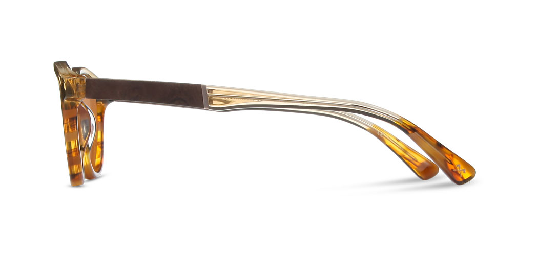 Shwood Francis Acetate Sunglasses - Canyon/Elm Burl/Brown Frame - UV Protection Polarized Lenses - Stylish Retro Shades for Outdoor Activities, Driving & Travel