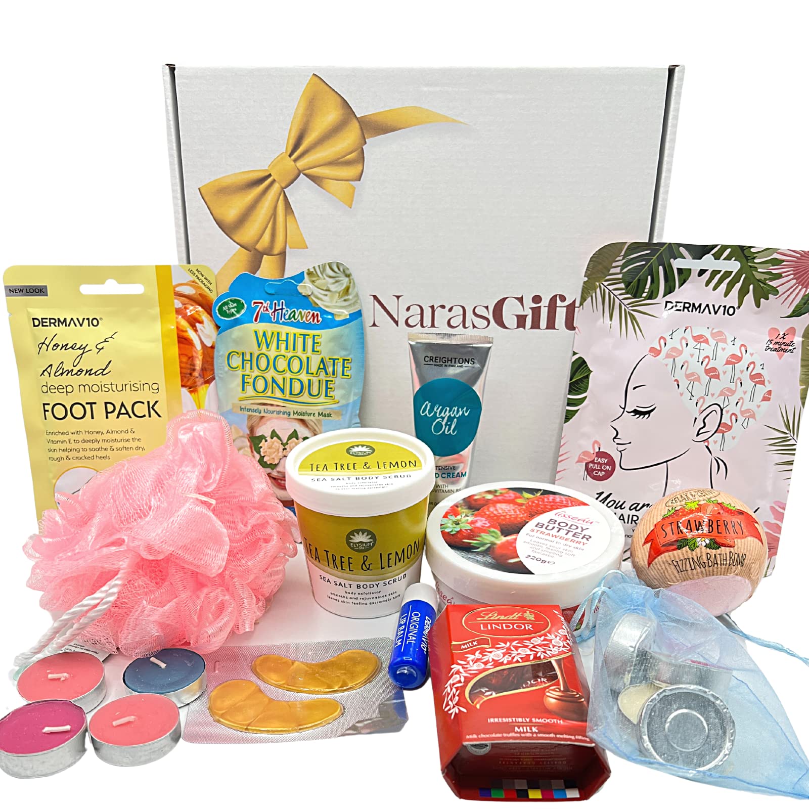 Relaxing Spa Gift Set for Women - Birthday, Thank You & Self Care Gifts - Perfect for Moms & Teachers