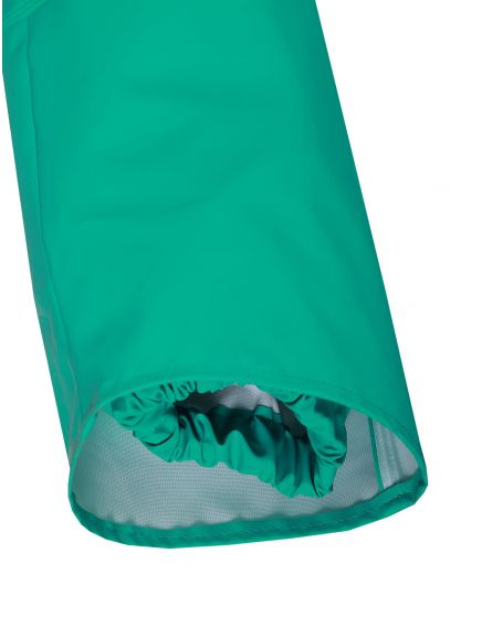 Chemical Resistant Bib Overalls - Heavy Duty Work Pants for Industrial & Lab Use - Green (1 Pair) - Ideal for Painters, Welders & Hazardous Material Handling