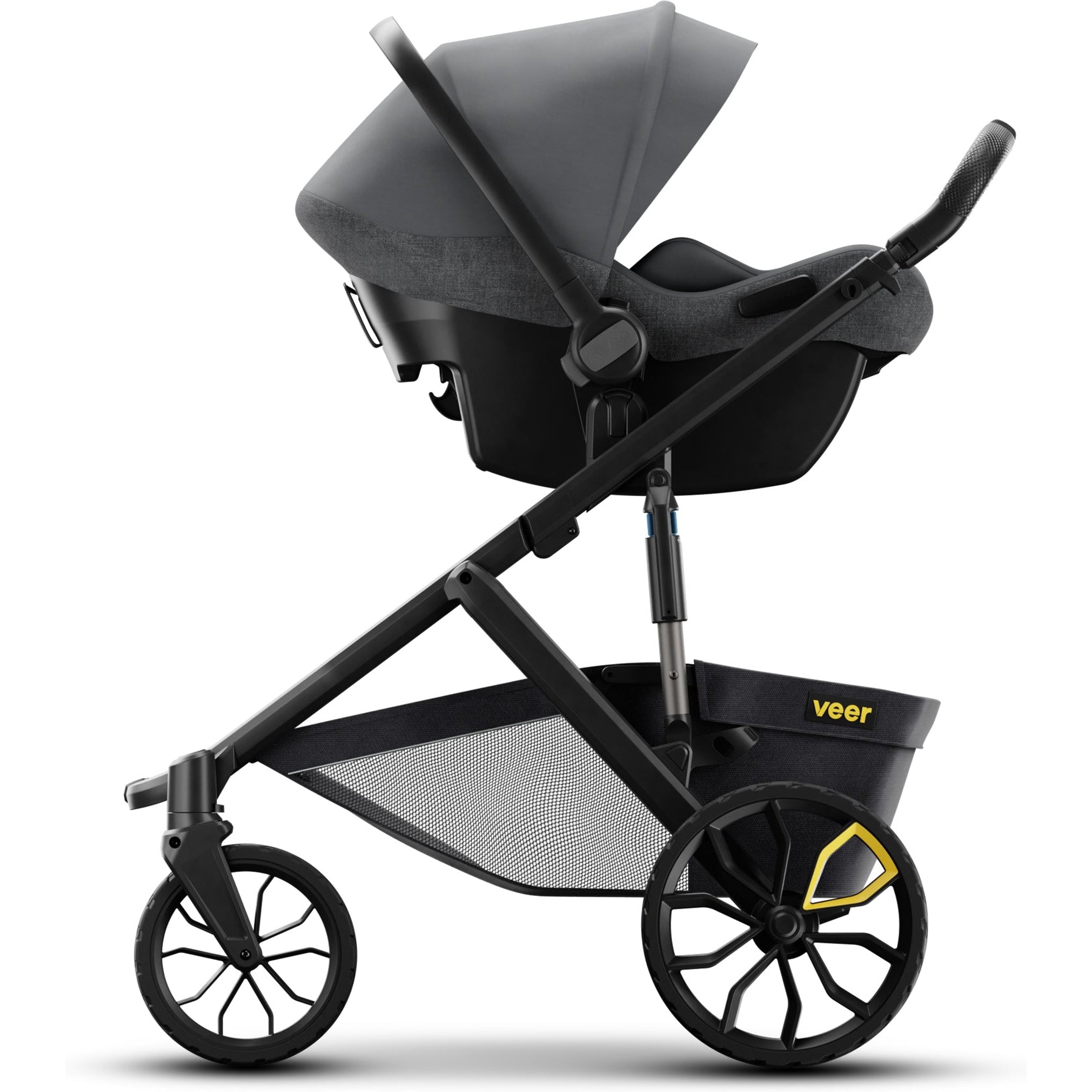 Veer & Roll & Jog Infant Car Seat Adapters - Universal Stroller Connectors for Safe Baby Travel | Perfect for Jogging, Shopping & Outdoor Adventures