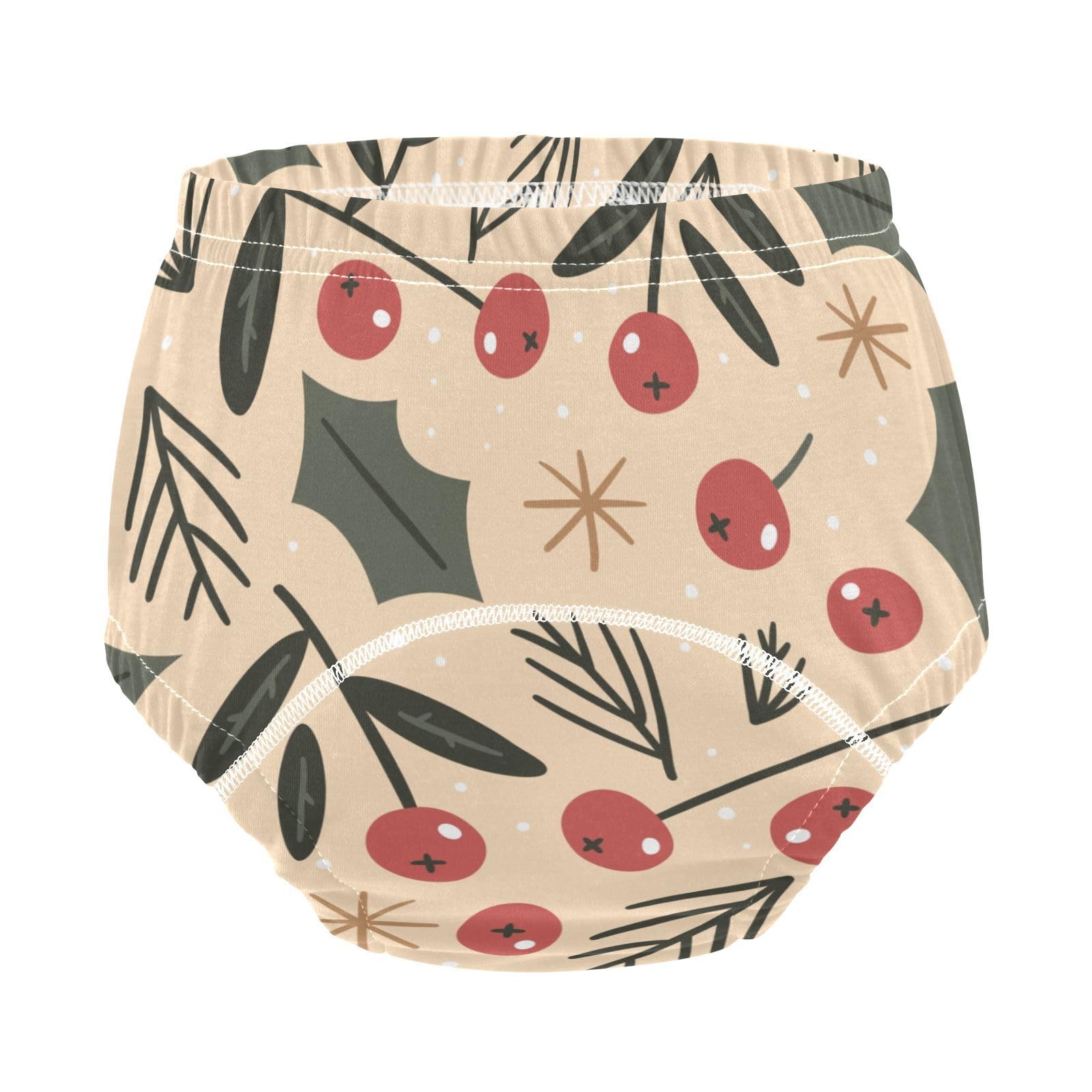 Handmade Floral Print Cotton Training Underwear for Toddlers - Reusable Bedwetting Pants for Boys & Girls - Soft & Absorbent for Nighttime Protection & Potty Training