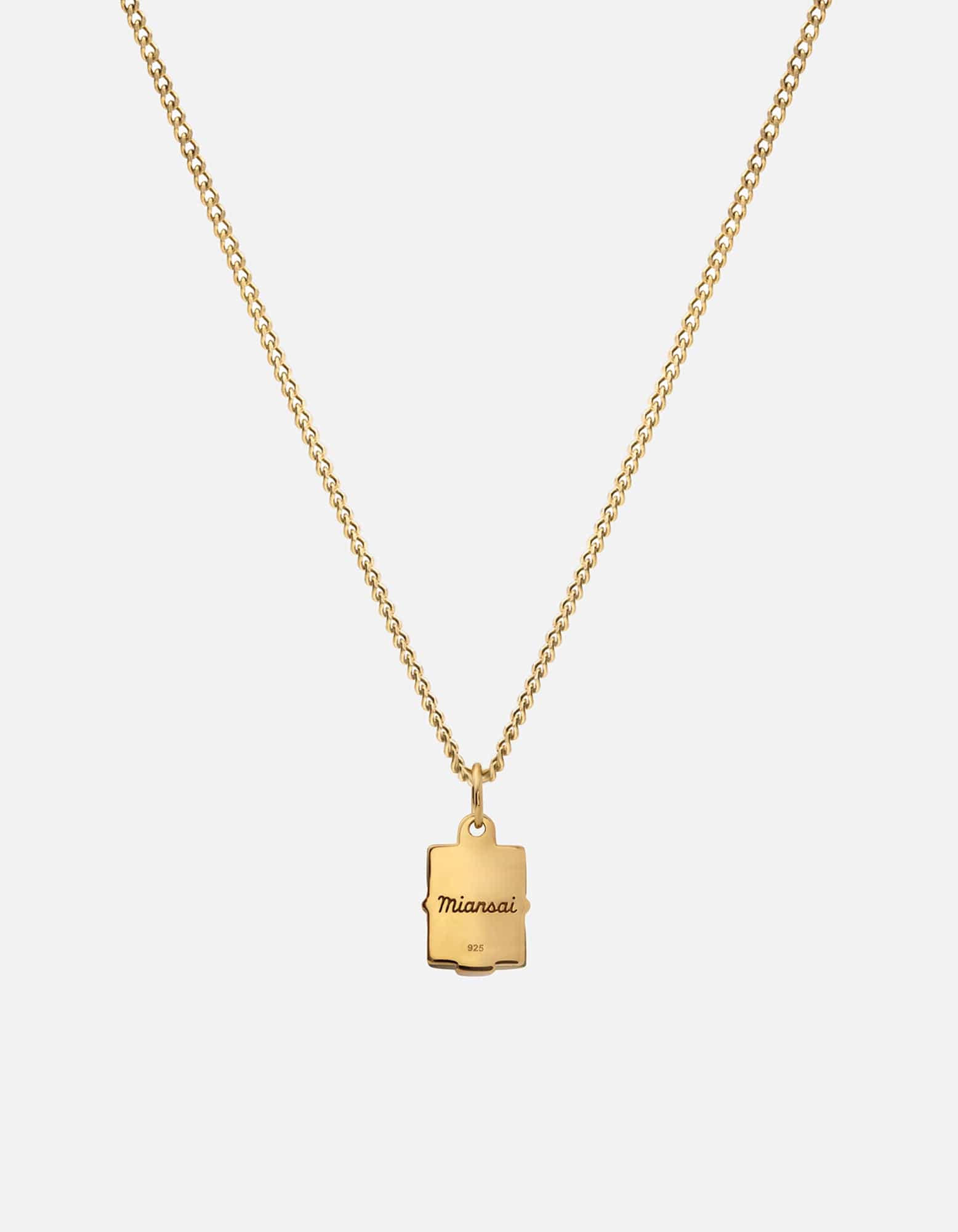 Otis Jasper Necklace - 14K Gold Vermeil Pendant, Natural Stone Jewelry for Women | Perfect for Everyday Wear, Gifts & Special Occasions