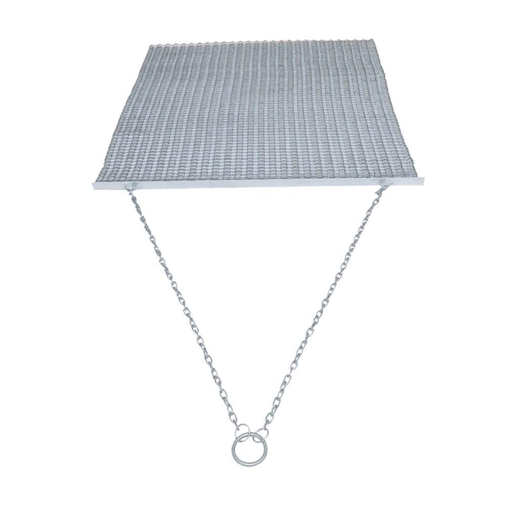 Yard Tuff Zinc and Steel Field Surface Leveling Drag Mat - Heavy Duty Landscape Leveling Tool for Sports Fields, Arenas, and Pastures