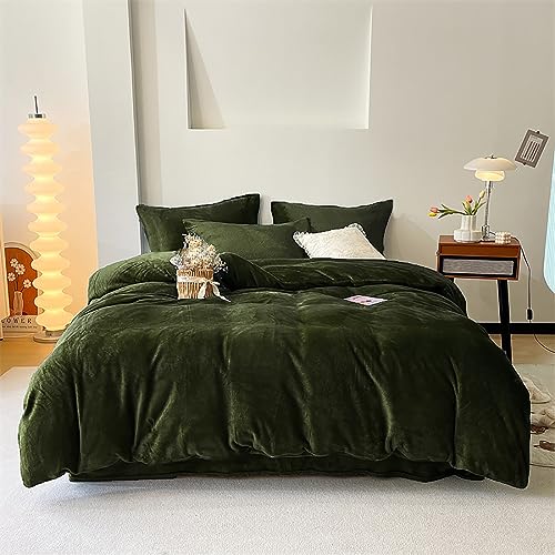 2-velvet Army Green