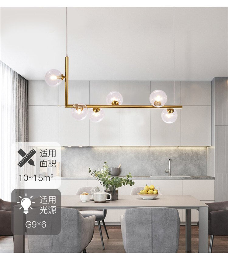 Stylish Globe Lighting Fixtures - Modern & Decorative Pendant Lights for Living Room, Bedroom & Dining Area