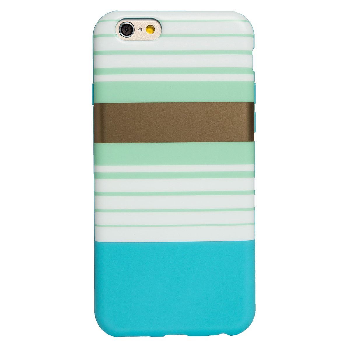 Premium iPhone 6 Plus Case - FlexShield Blue Preppy Protective Cover | Slim Shockproof Design for Everyday Use, Work & Travel