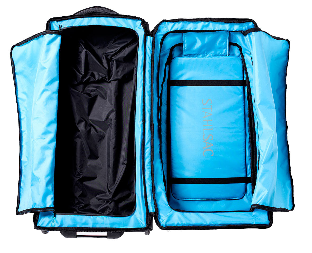 Stahlsac 34-Inch Steel Wheeled Luggage Bag - Durable Travel Suitcase for Airplane, Business Trips & Vacation Packing