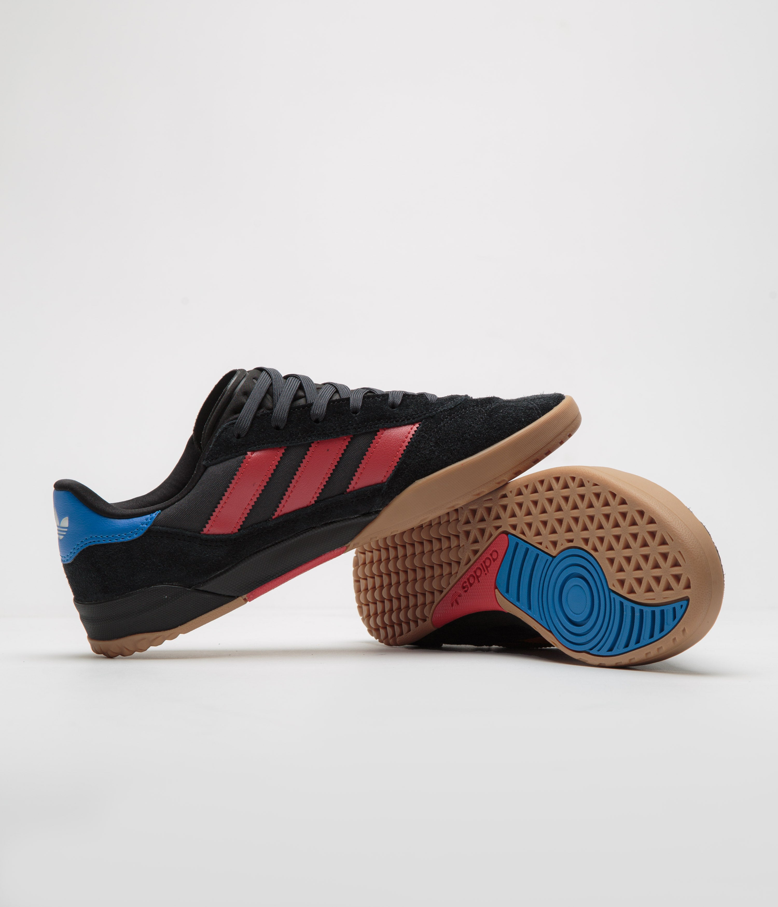 Adidas Copa Premiere Soccer Cleats - Core Black/Better Scarlet/Bluebird - Lightweight Football Shoes for Men - Perfect for Training & Matches on Grass Fields