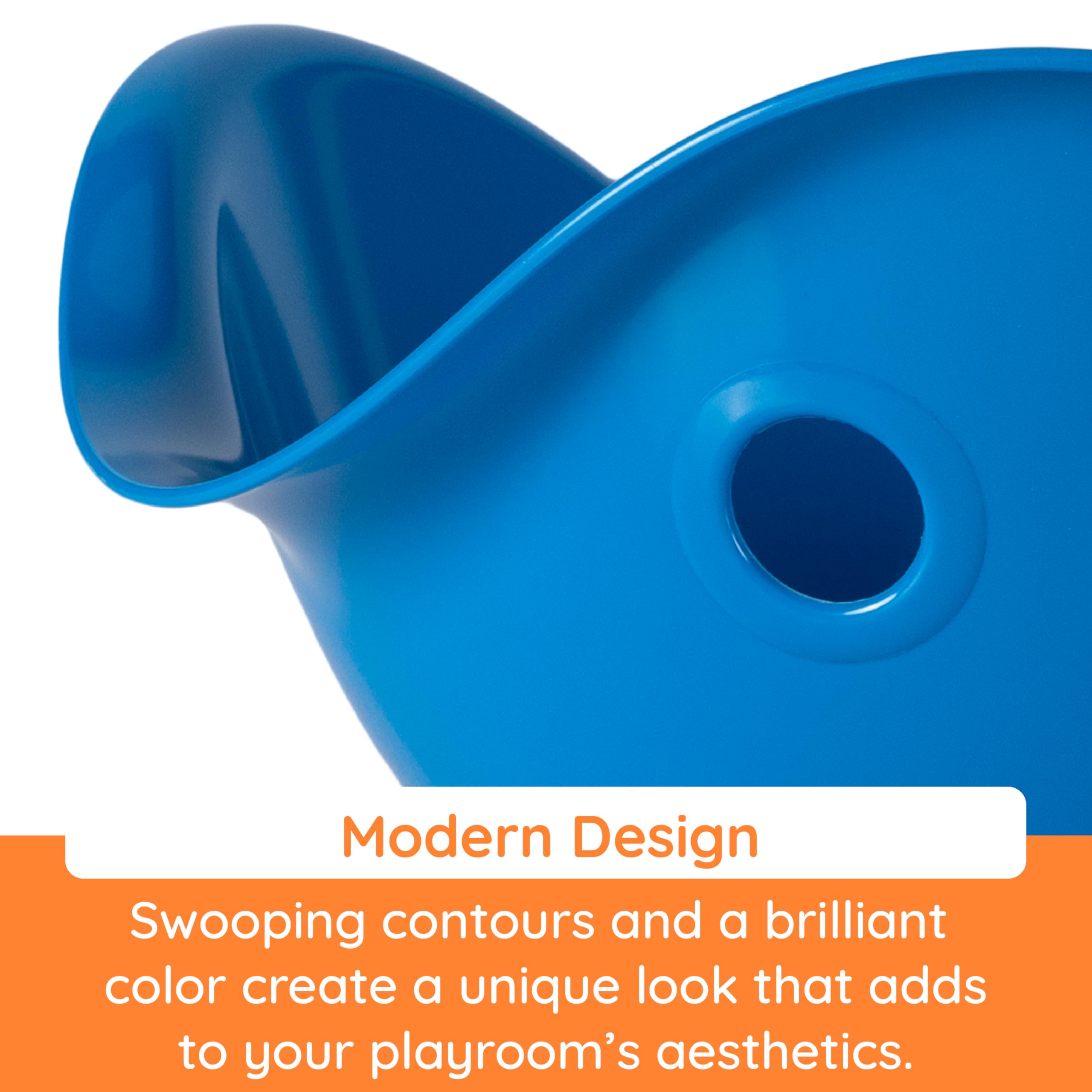 Fat Brain Toys Bilibo by MOLUK - Beige Spinning Seat for Kids - Indoor & Outdoor Play, Sensory Development, Imaginative Fun