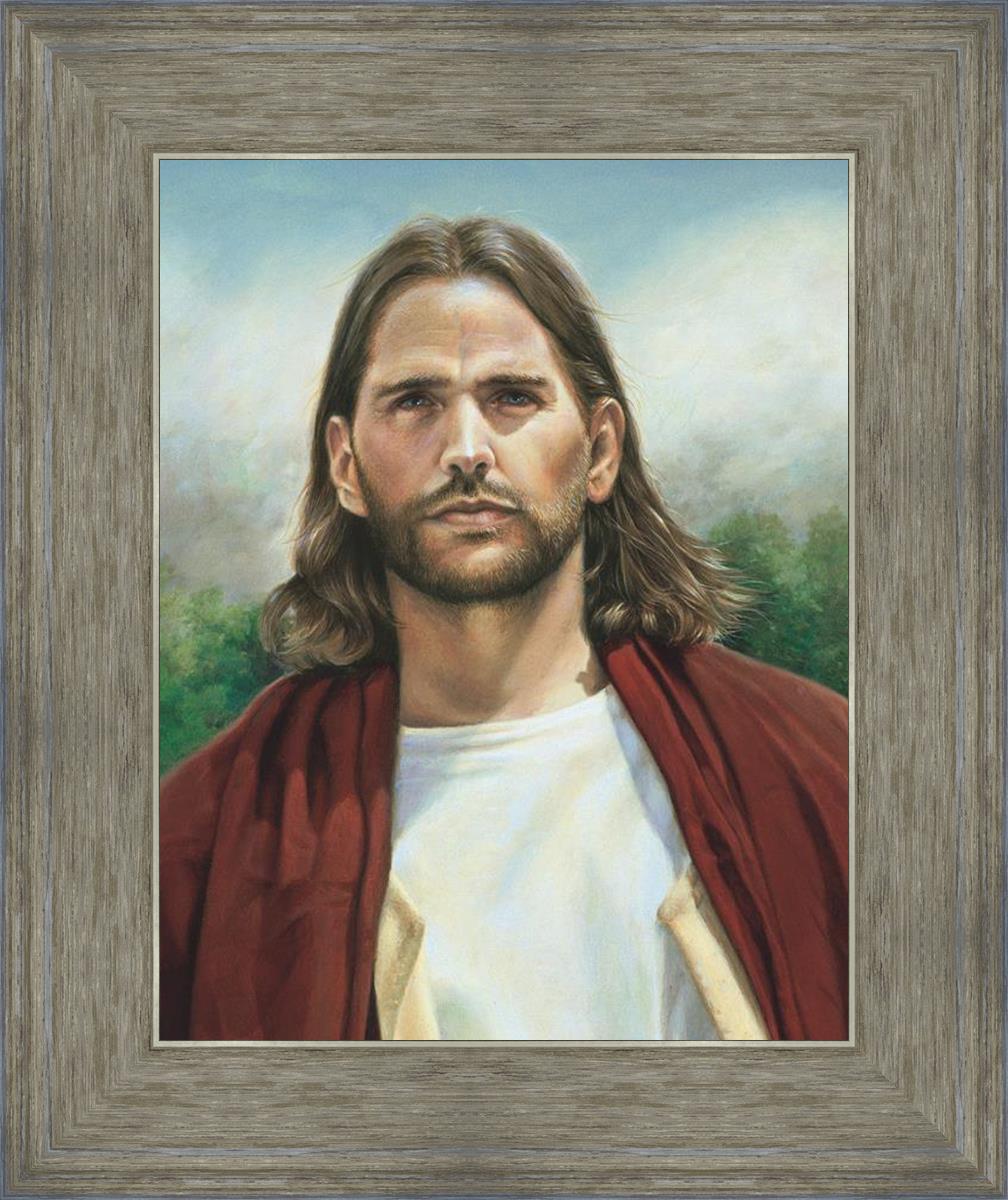 Come Unto Me by Liz Lemon Swindle - Inspirational Christian Art Print for Home & Office Decor - Perfect for Living Rooms, Bedrooms, and Church Spaces